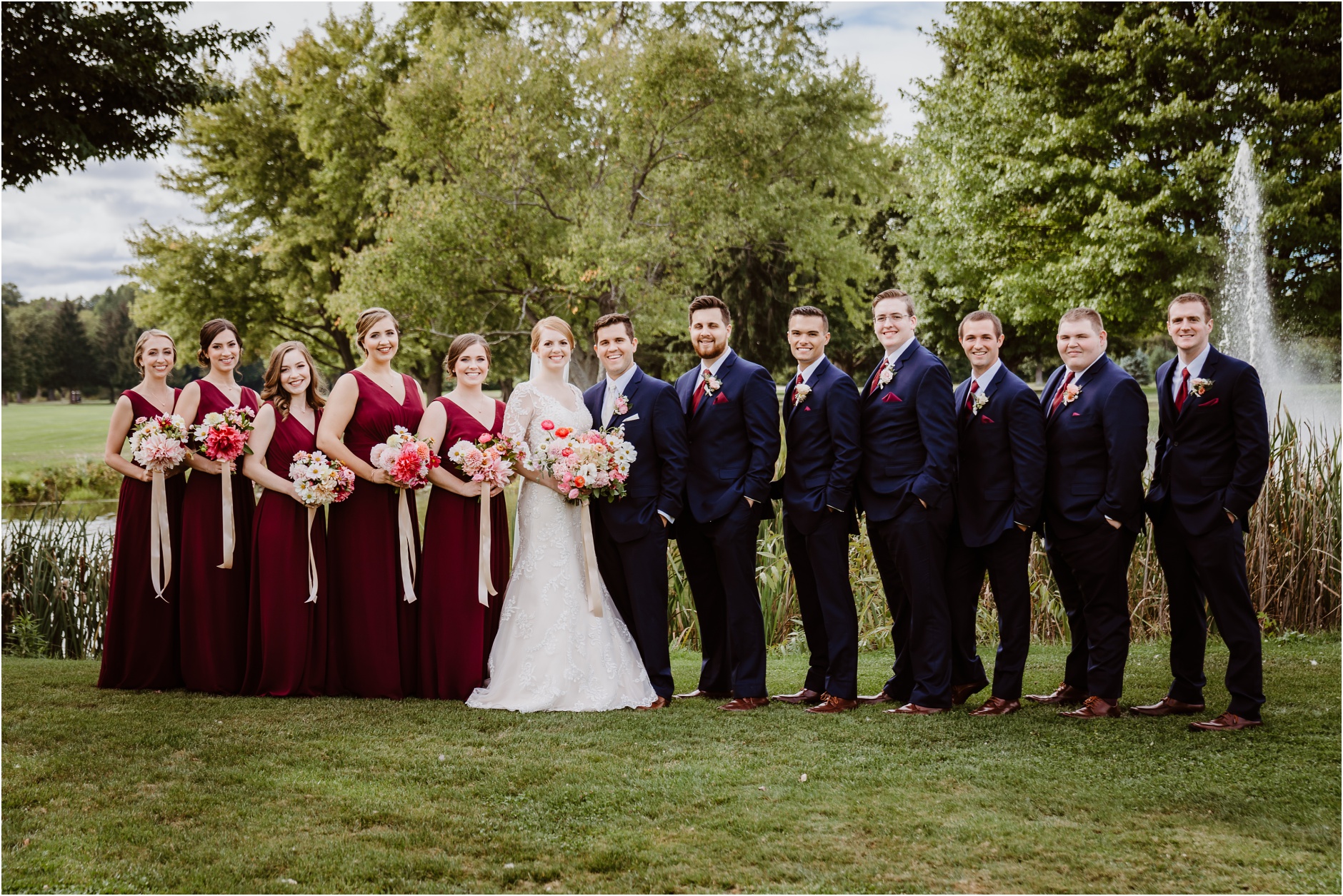 Deerfield Country Club Buffalo Wedding Photographers