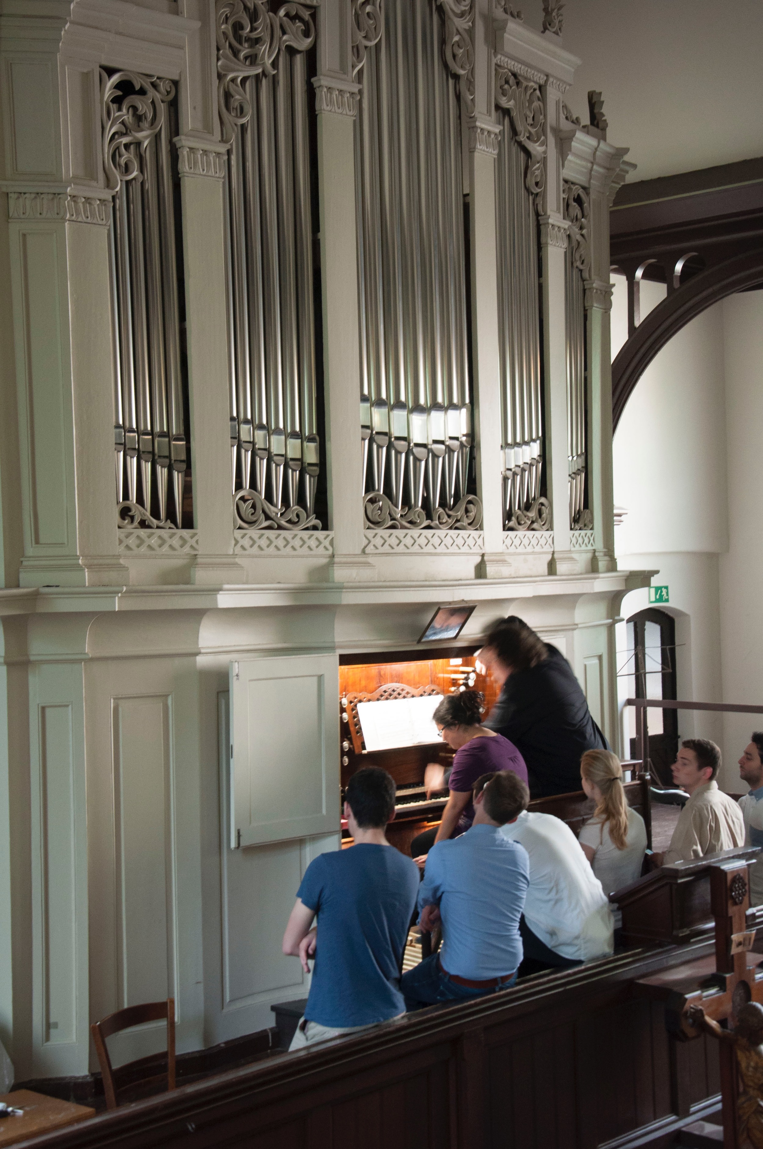 Jennifer plays for our masterclass with Martin Schmeding.