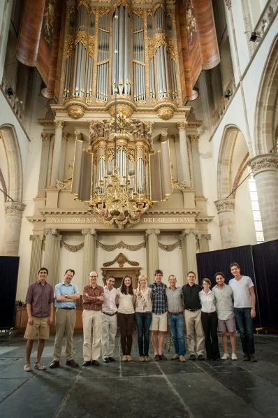 The group with the Van Hagerbeer/Schnitger Organ.