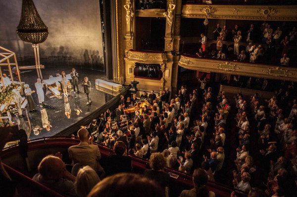 Standing ovation at the end of “Orlando.”