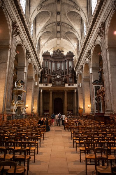 The famous Cavaillé-Coll organ of Saint Sulpice.