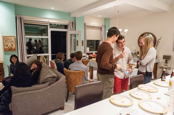 Dinner chez Thomas Leslie