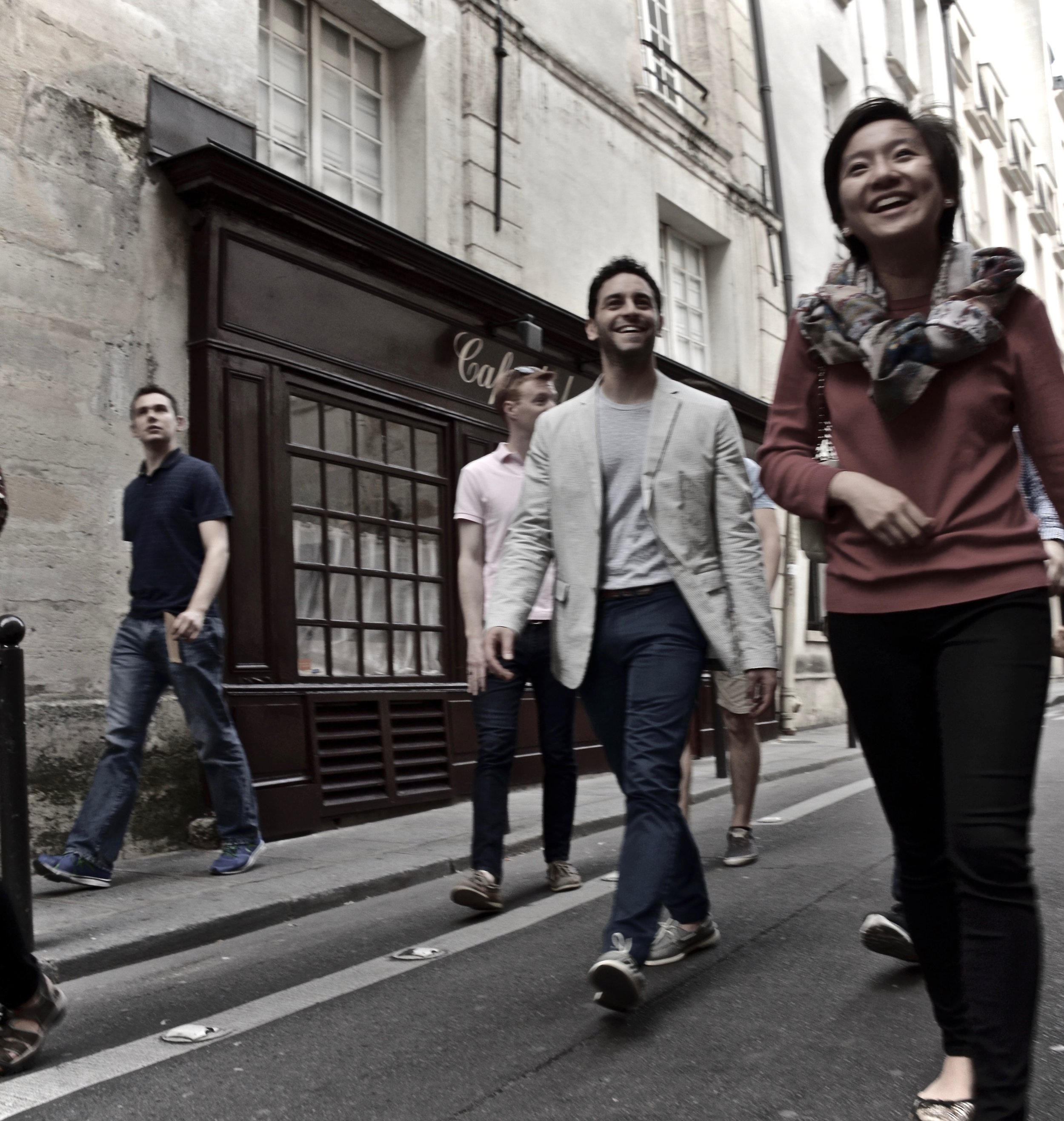 Boston Organ Studio walks downtown - Paris, France