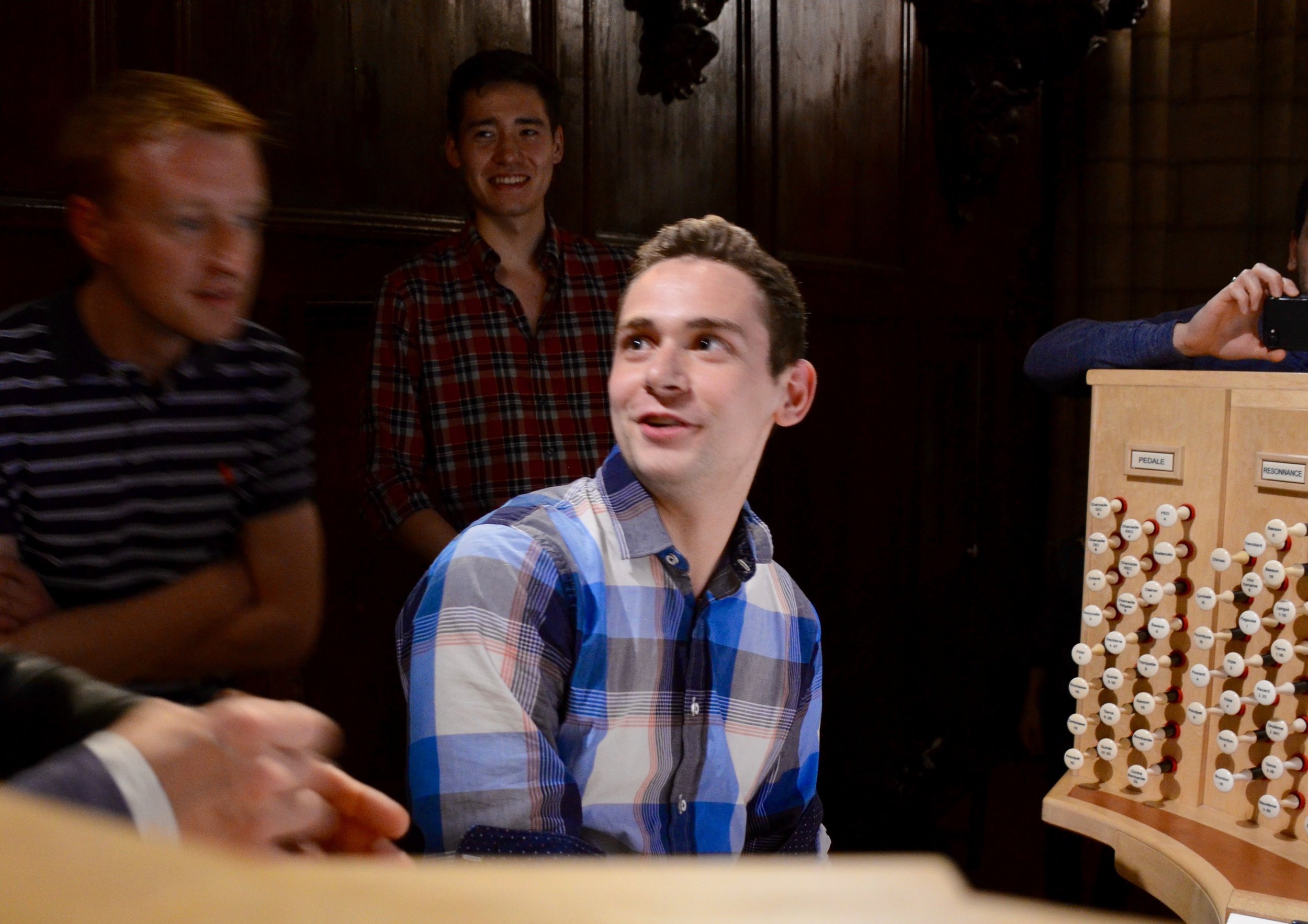 David von Behren offering feedback on his experience at the organ at Notre Dame de Paris - Boston Organ Studio