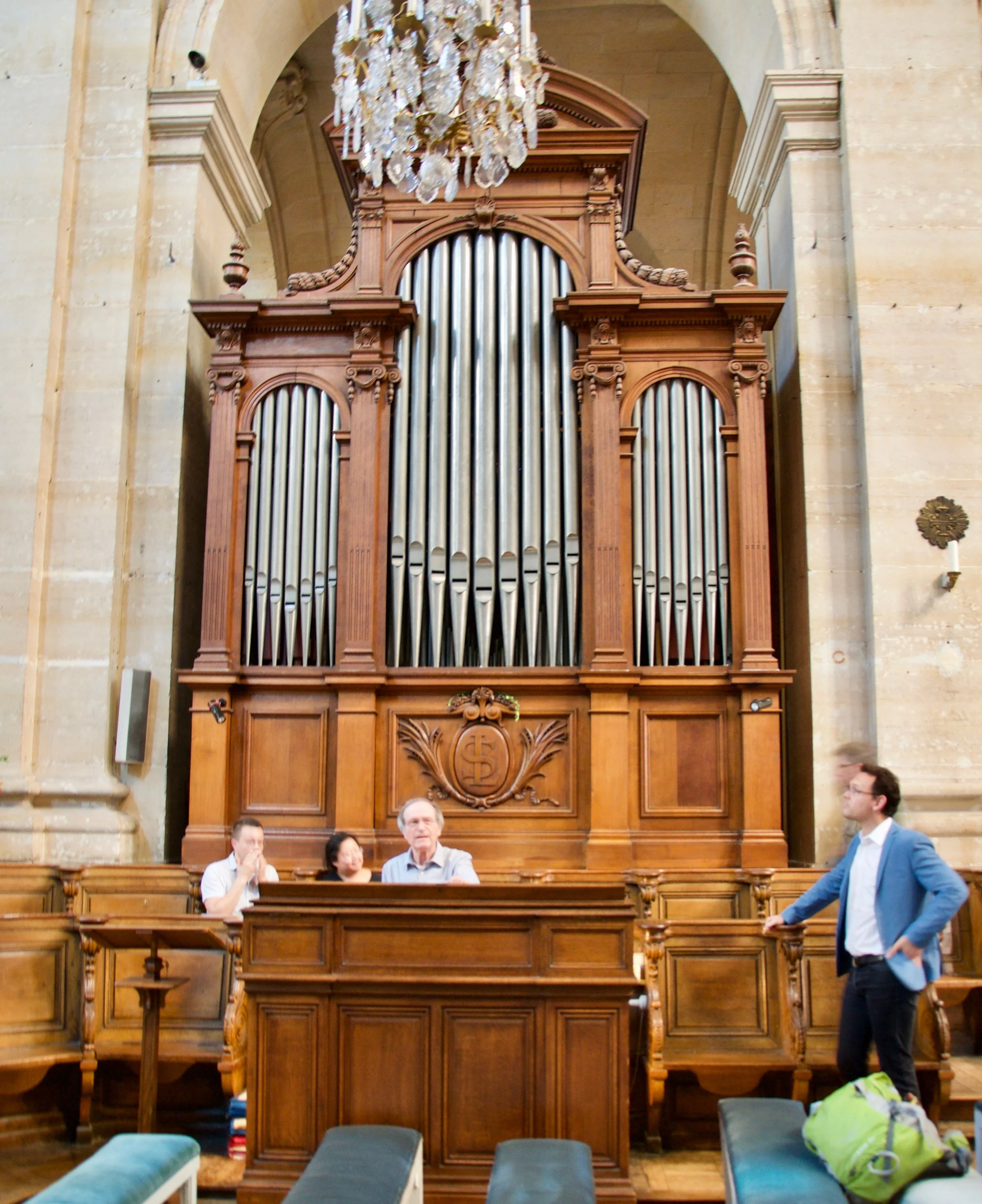 Cavaillé-Coll Choir Organ at the Cathédrale of Saint Louis in Versailles