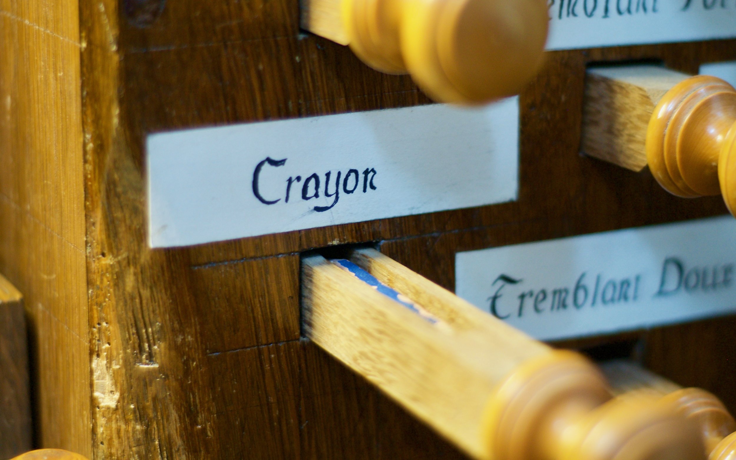The infamous Crayon stop -- for a pencil!!
