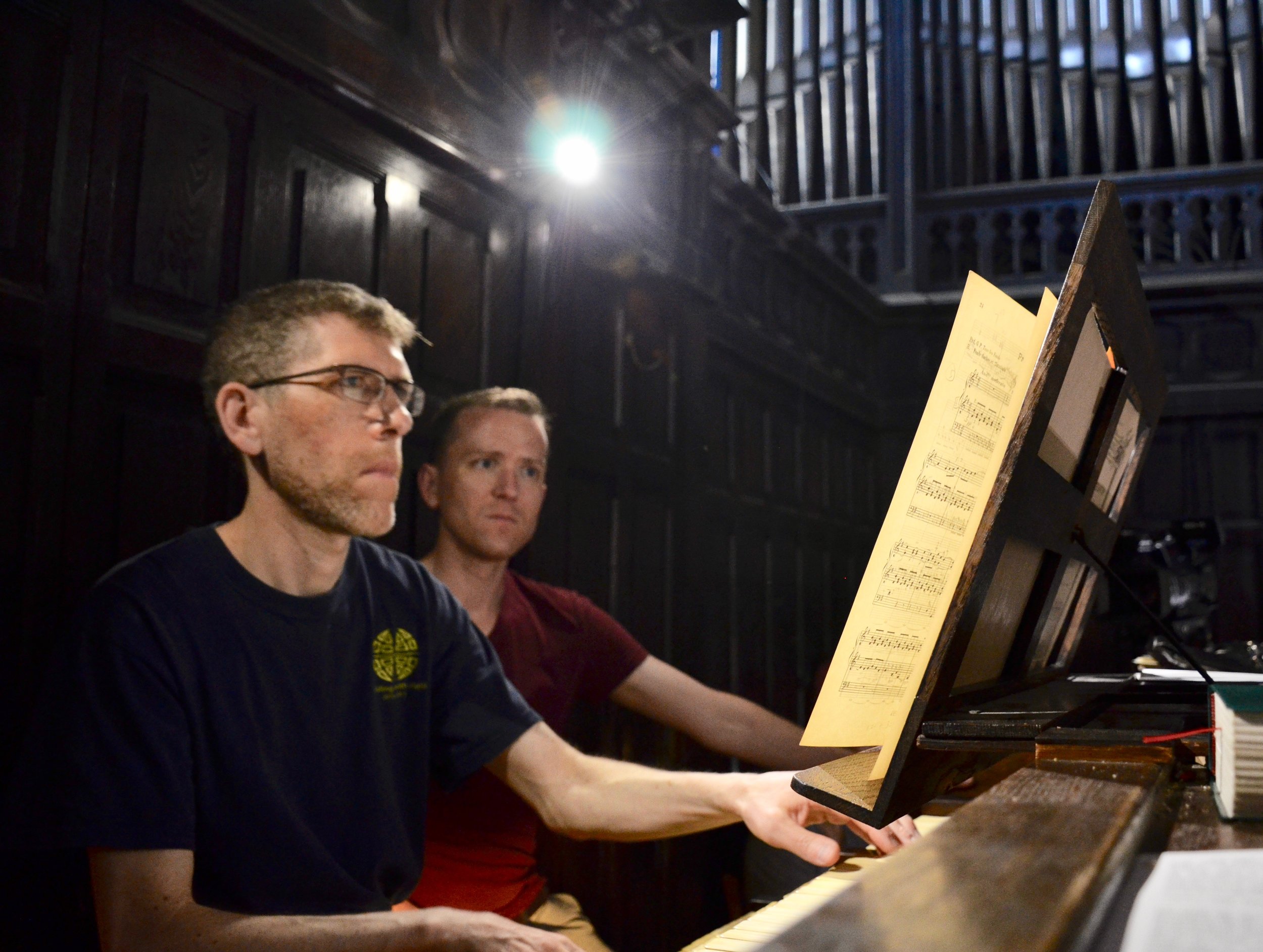 Chris Porter performs Mulet at Notre-Dame du Taur