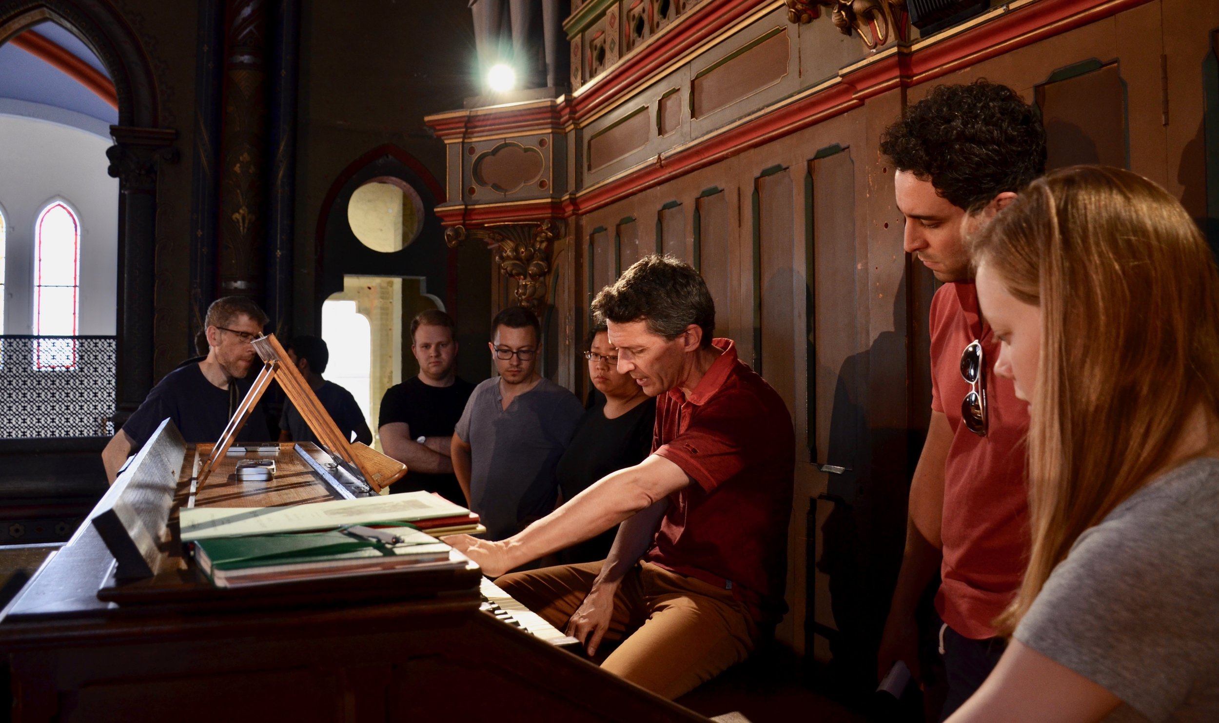 Yves Rechsteiner demonstrates the Cavaillé-Coll organ in Gésu church, Toulouse. Boston Organ Studio 