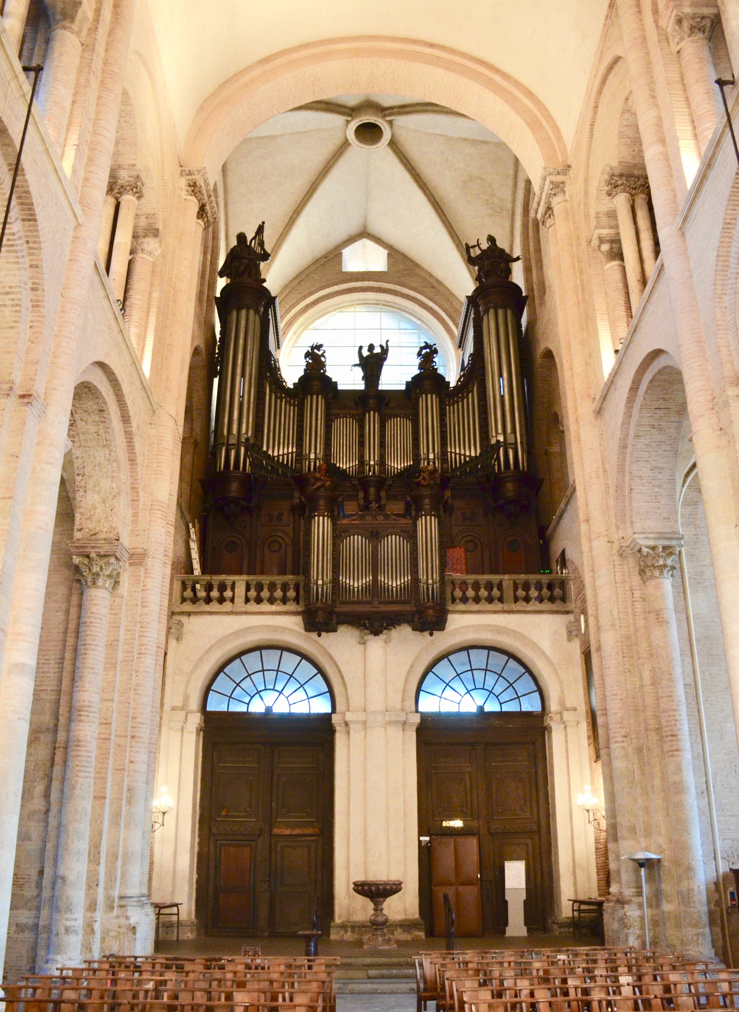 The Cavaillé-Coll organ, St-Sernin, Toulouse