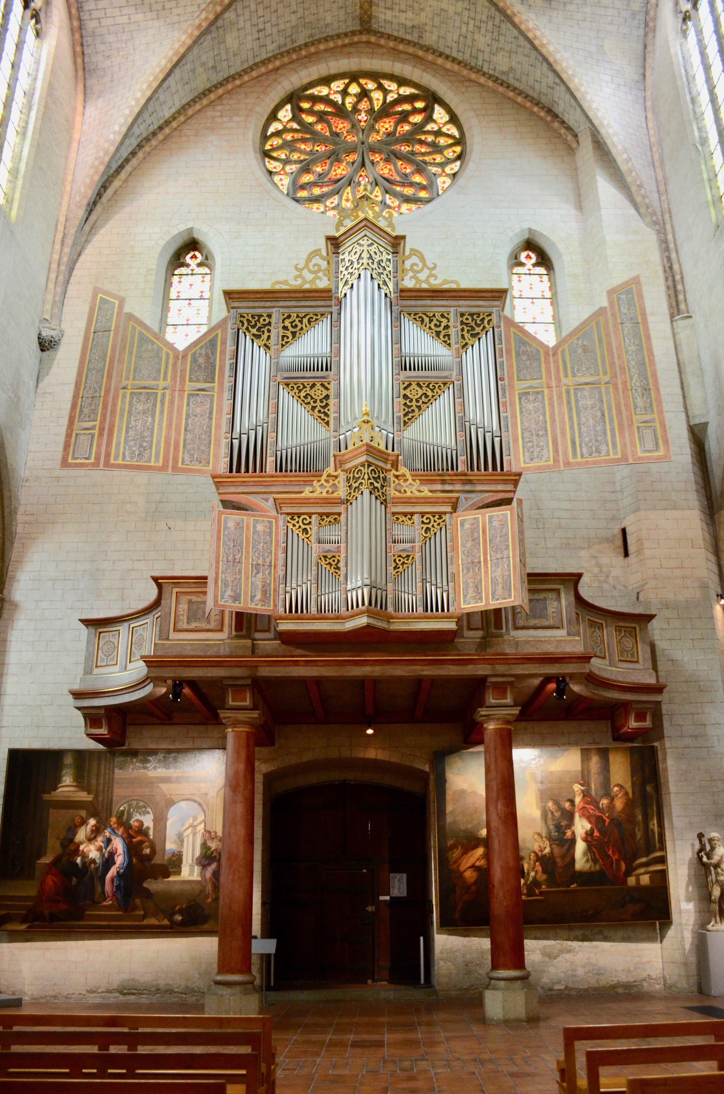 Ahrend organ, Musee des Augustins, Toulouse. 
