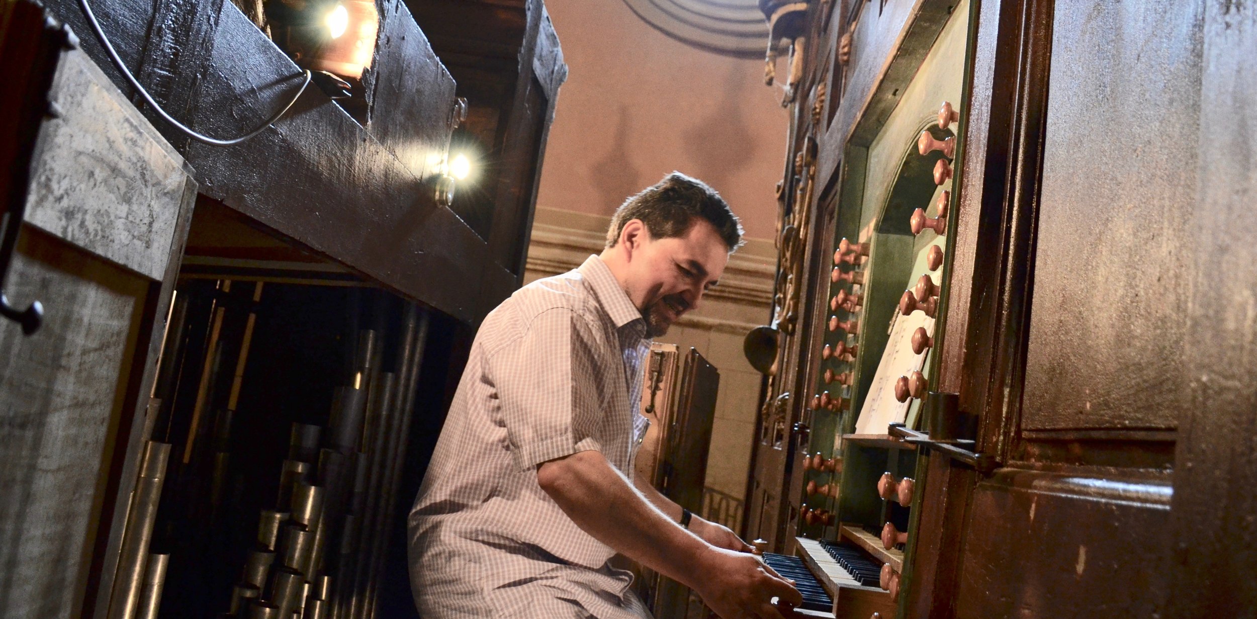 Pierre Emmanuel Vaudiaux, organist of St-Felix-Lauragais