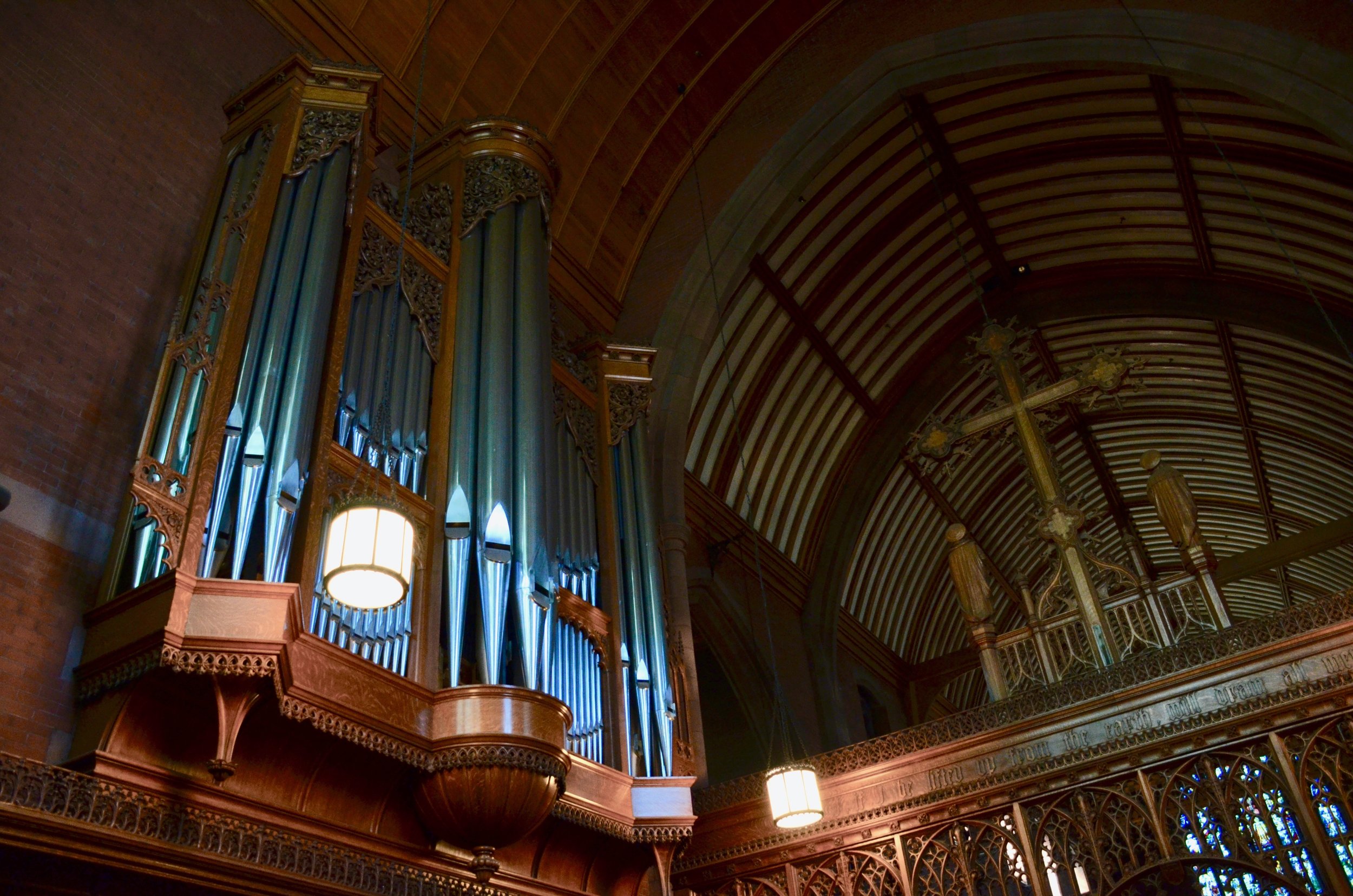 The Lively-Fulcher organ in Christ Church New Haven