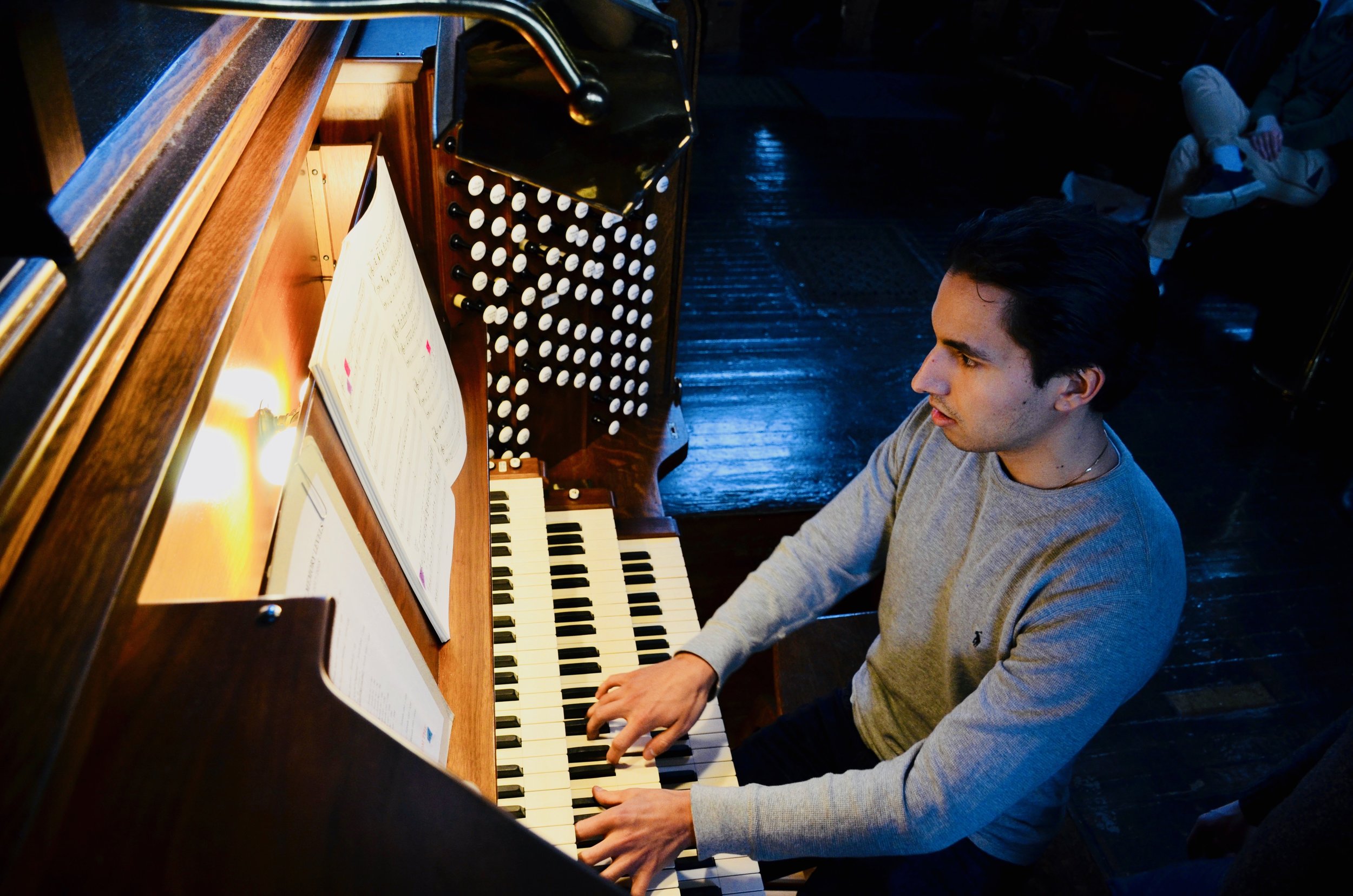 Khristian Erich Bauer-Rowe performs Liszt on the Skinner organ in Woolsey Hall