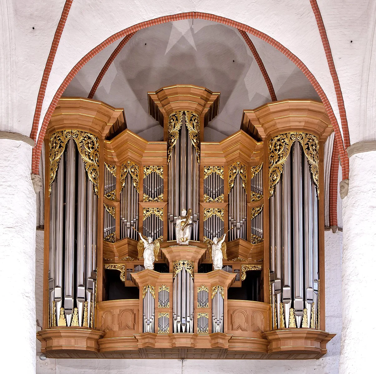 1693 SCHNITGER ORGAN, ST. JACOBI, HAMBURG, GERMANY