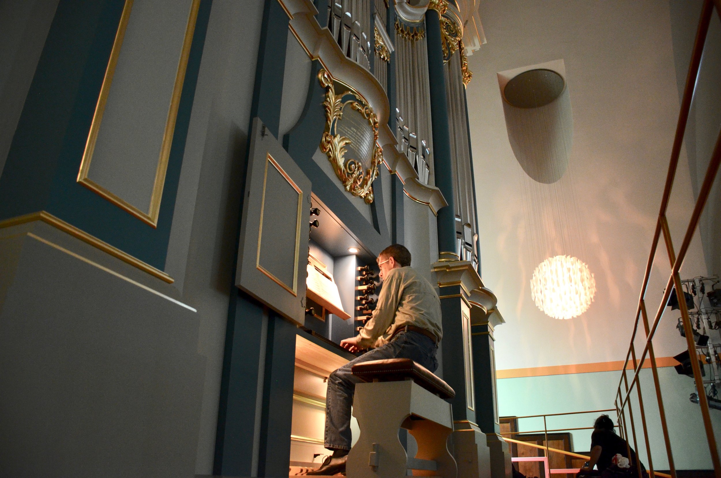 Chris Porter plays the new Baroque organ in Orgelpark, Amsterdam.