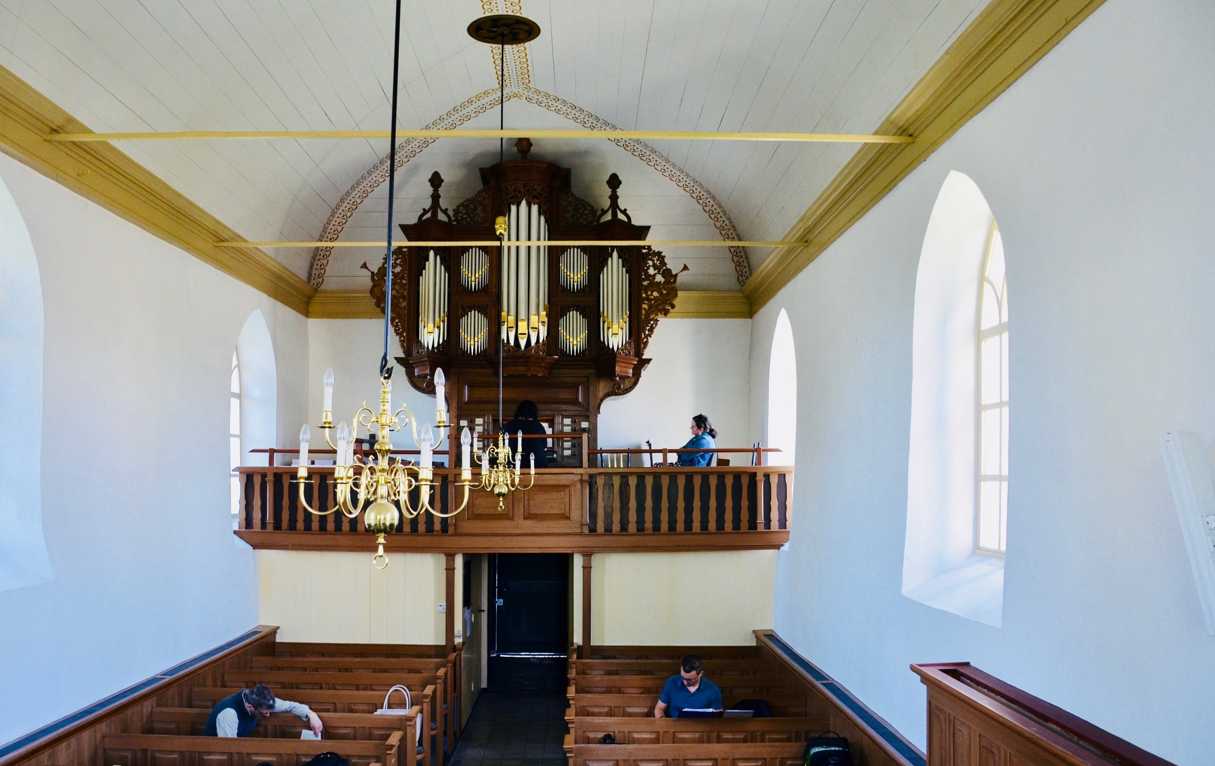 Schnitger organ, Michaëlkerk, Mensingeweer, Holland.