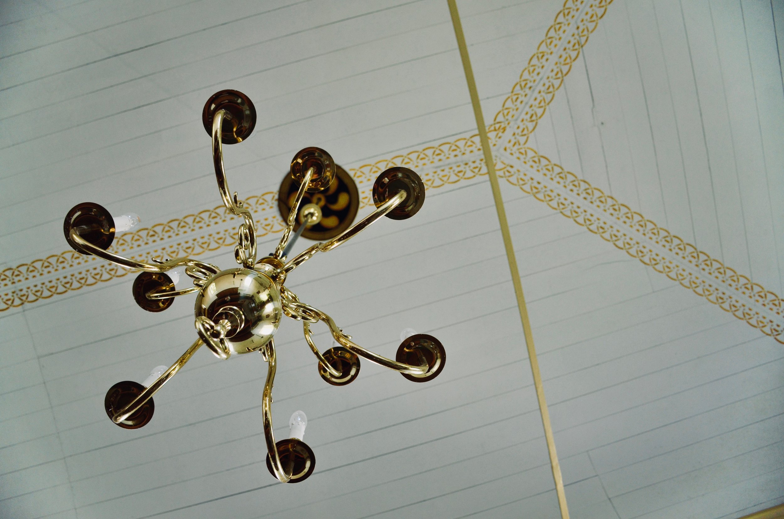  Ceiling detail, Michaëlkerk, Mensingeweer, Holland. 