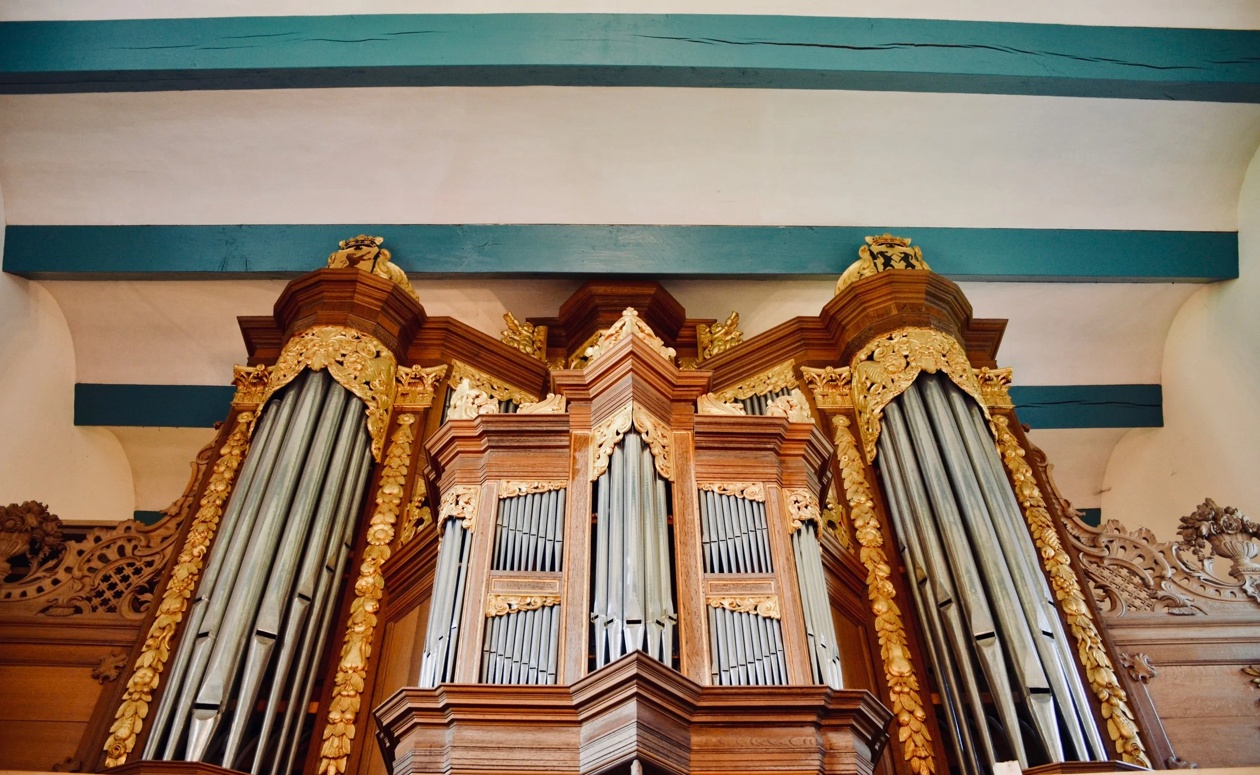 1667 Huis organ, Kantens, Holland. 