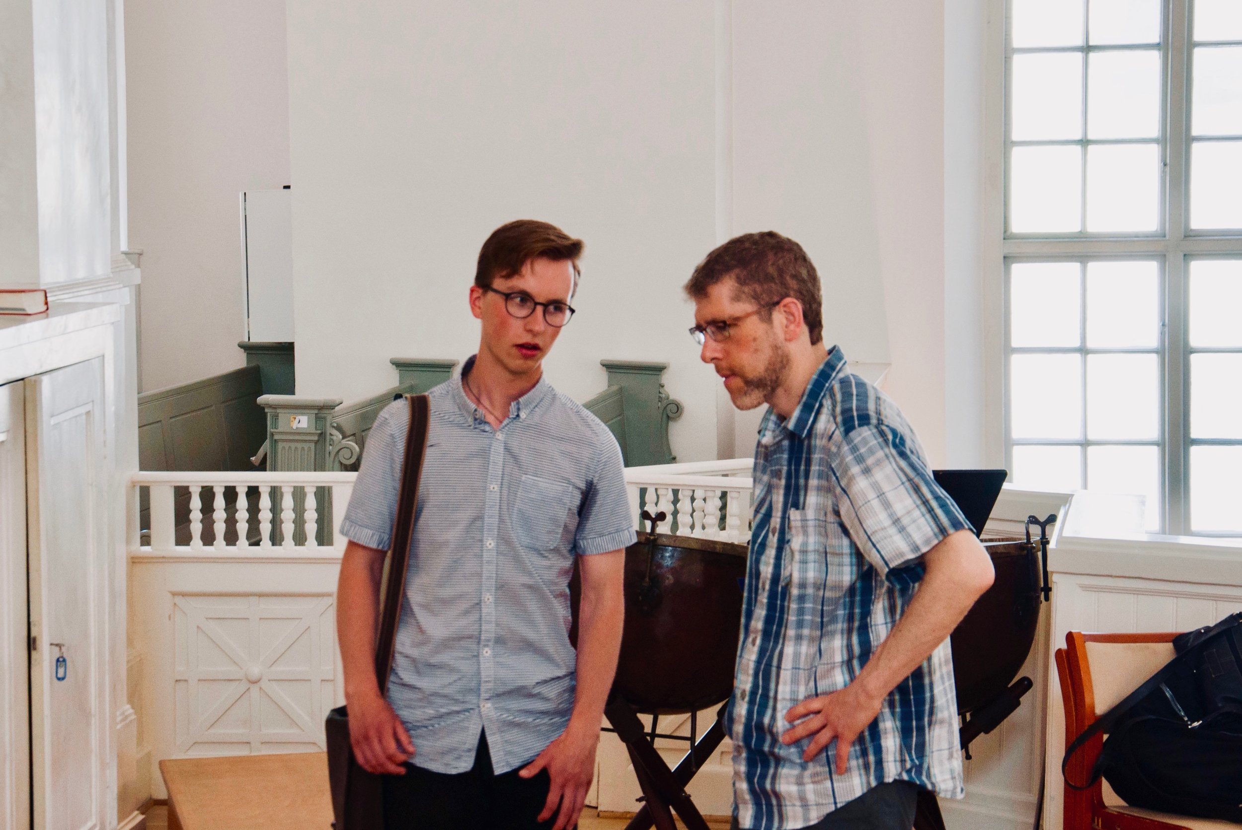 Chris Porter speaks with Arno Humal, current organ student at Göteborg University.