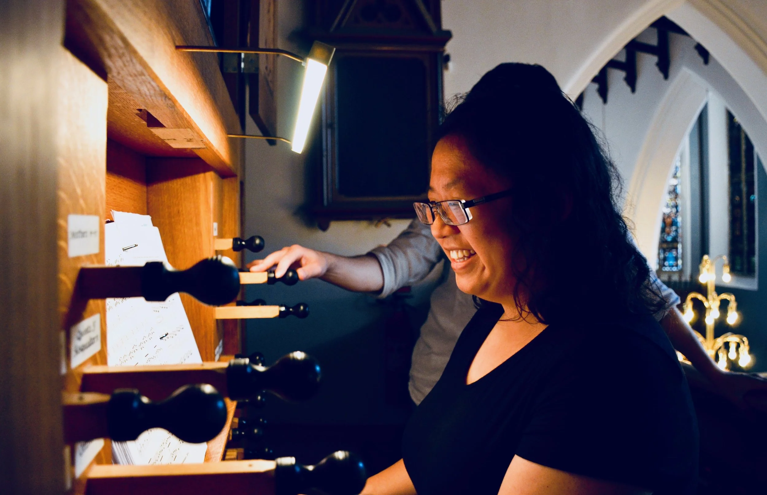 Jennifer Hsiao plays the 1992 Brombaugh organ, Haga Church, Göteborg, Sweden.