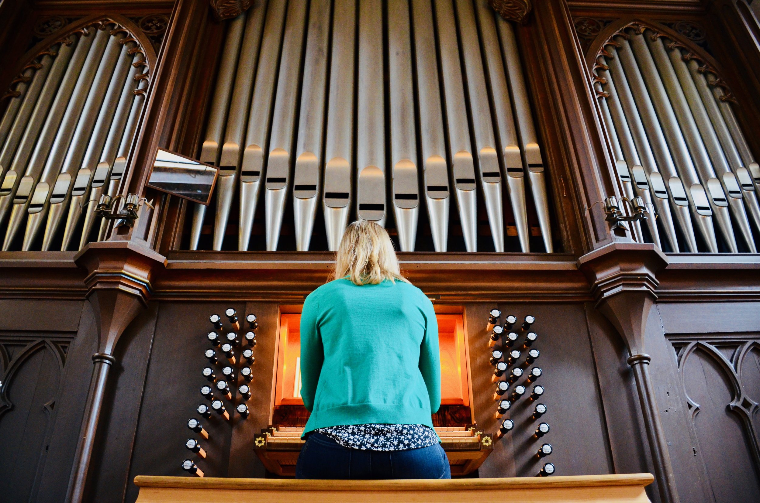  Laura Gullett plays the 1861 Marcussen &amp; Søn organ in Haga Church, Göteborg, Sweden. 