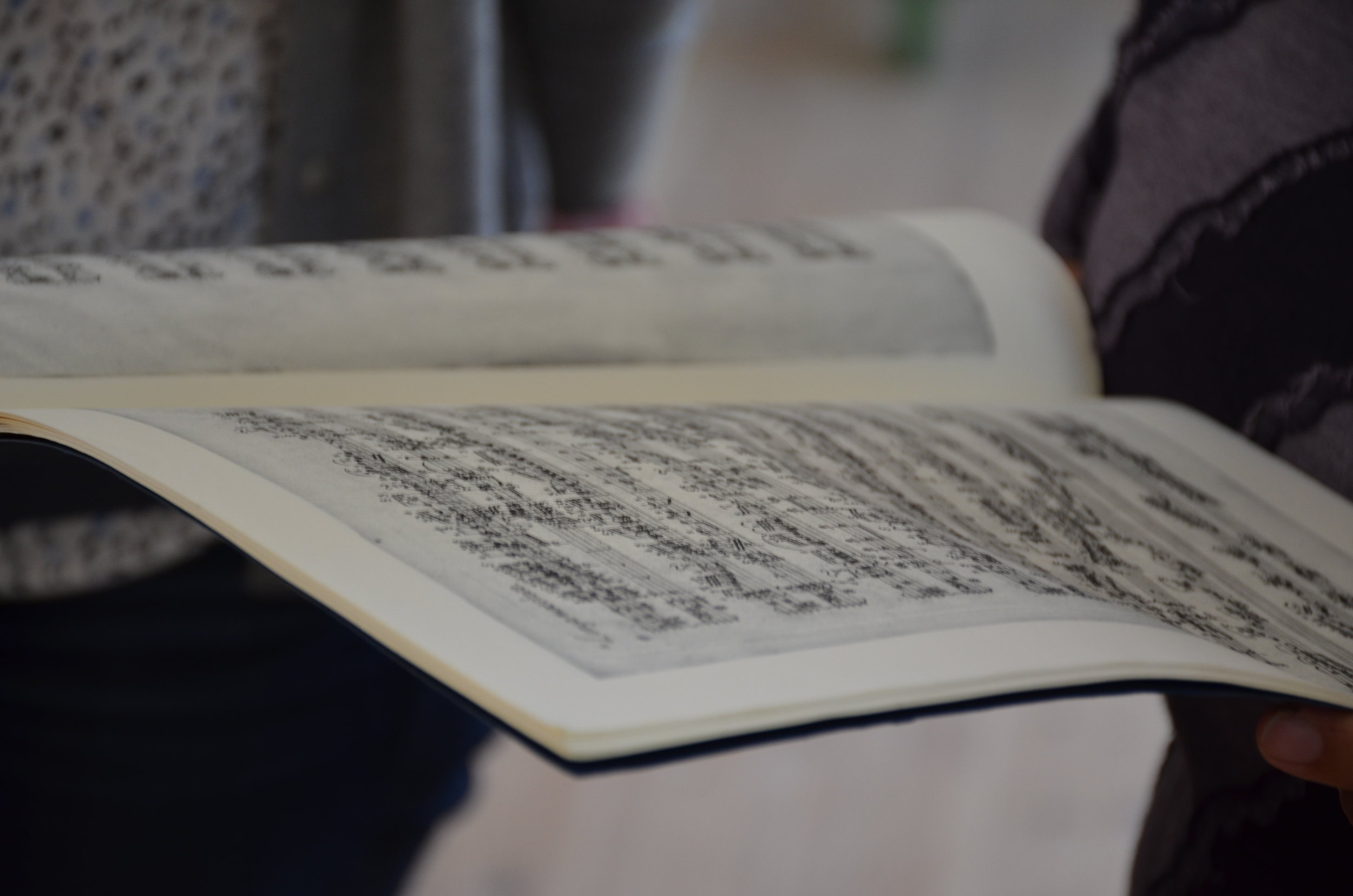 Manuscript facsimile of C.P.E. Bach.