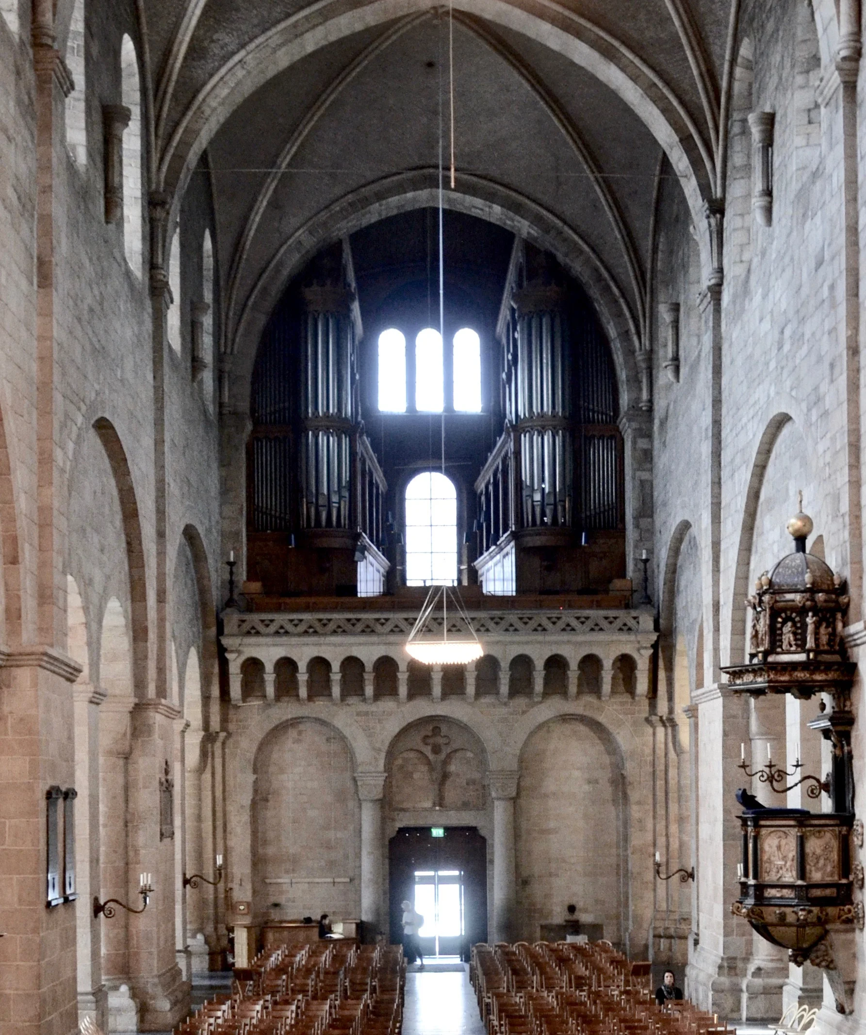 The 1934 Marcussen organ in Lund Cathedral.