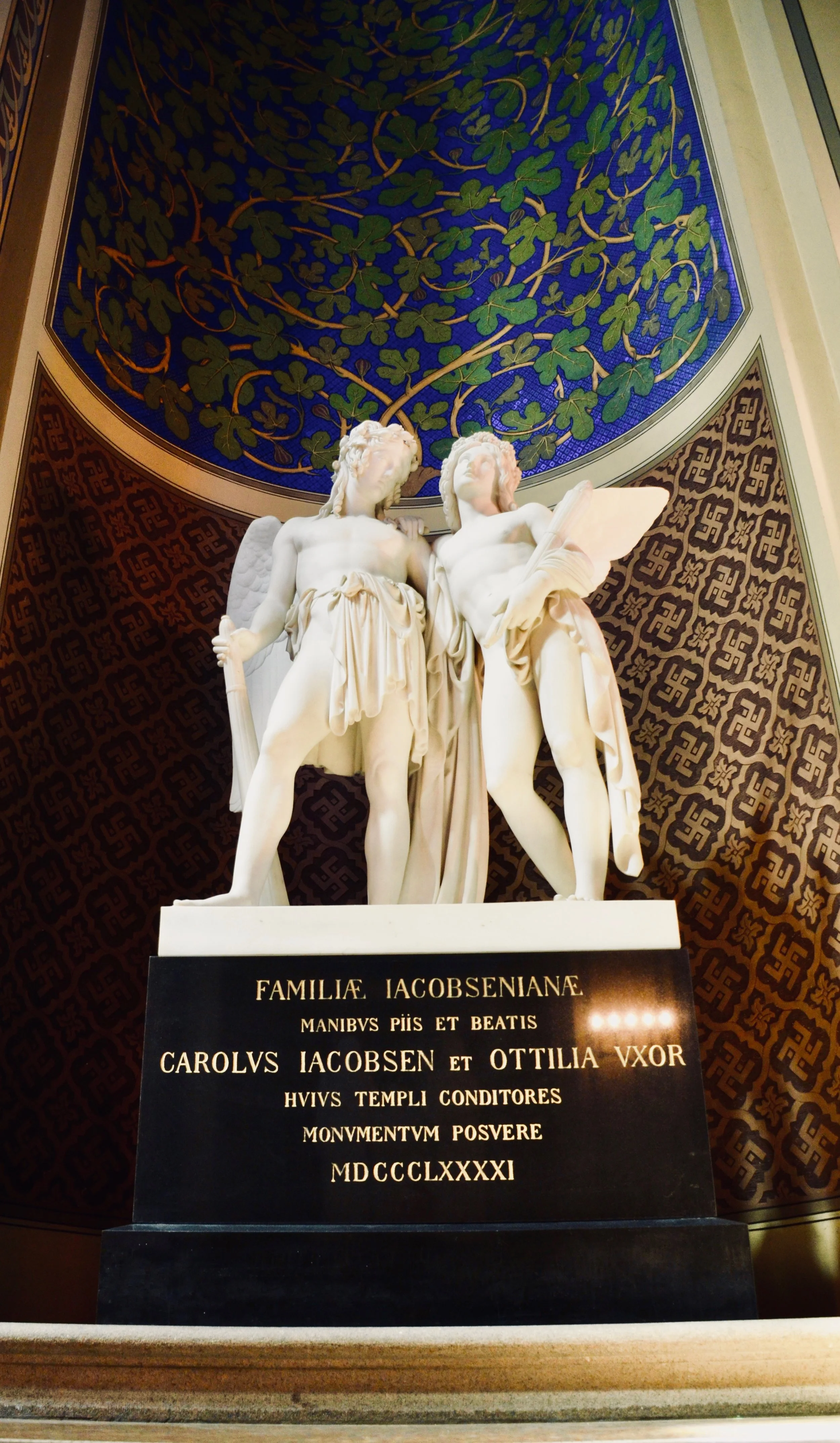 Statuary detail, Jesuskirke, Copenhagen.