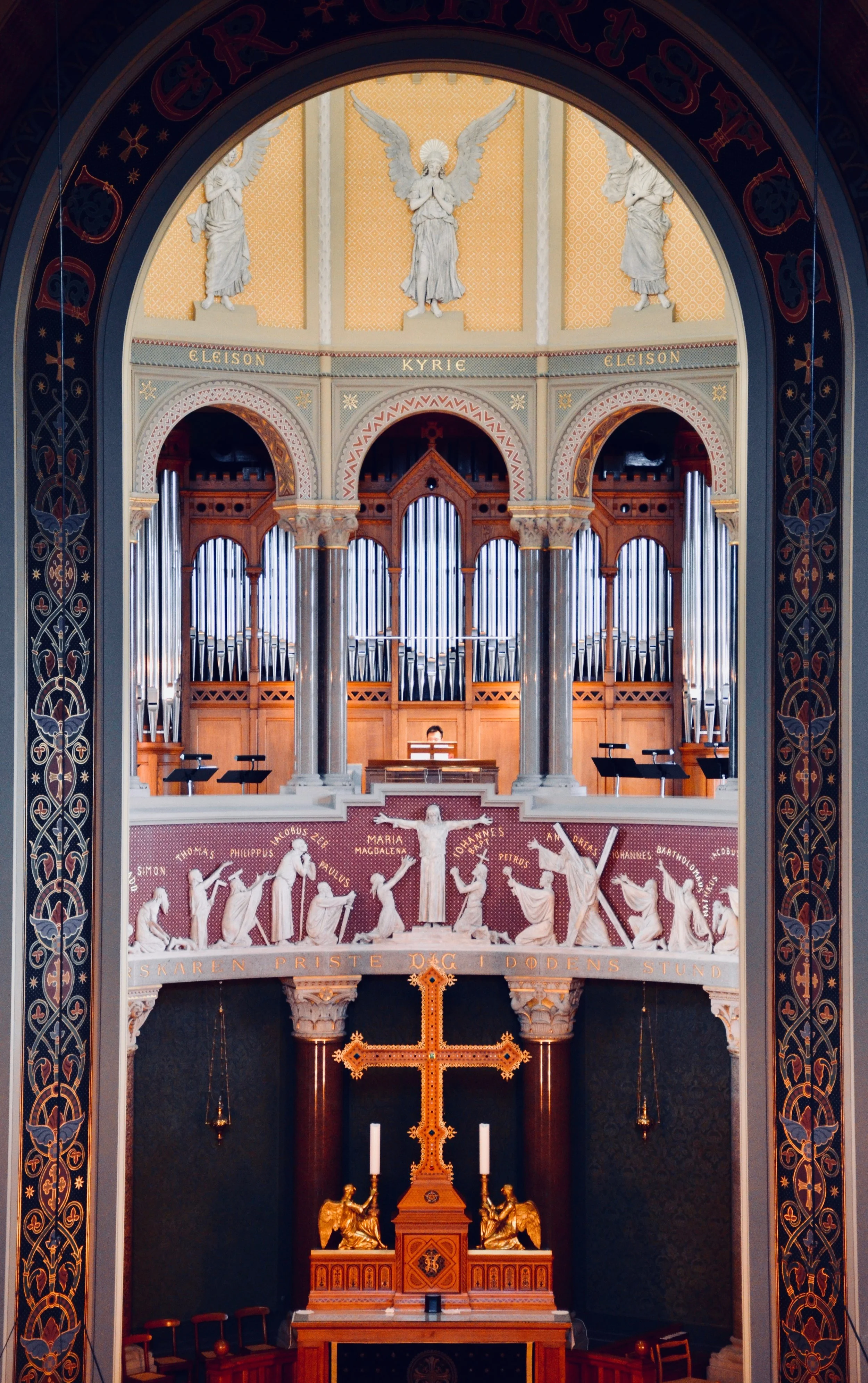 1890 Cavaillé-Coll organ, Jesuskirke, Copenhagen.