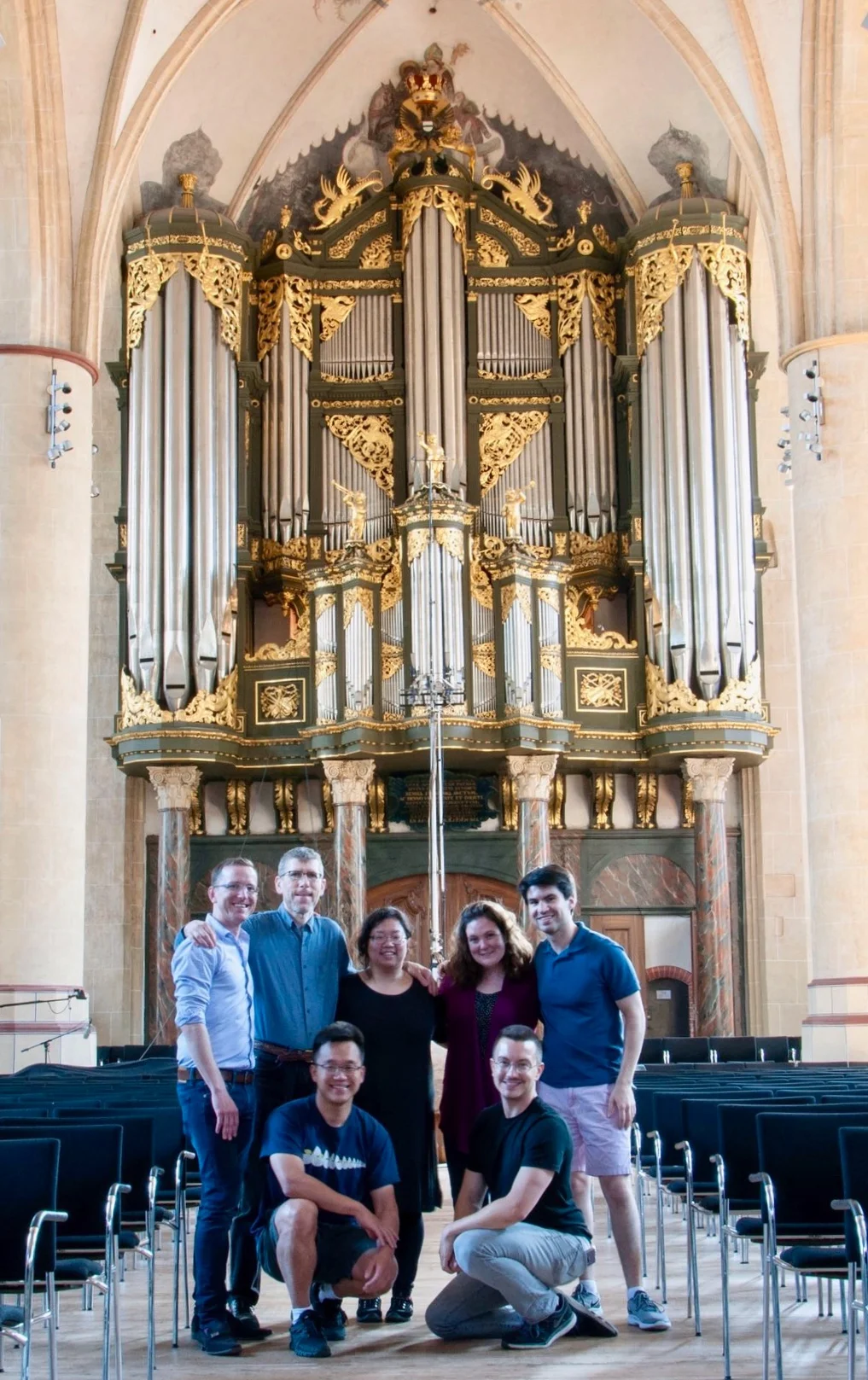 1692 Schnitger Organ, Martinikerk, Groningen, Holland, 2018.