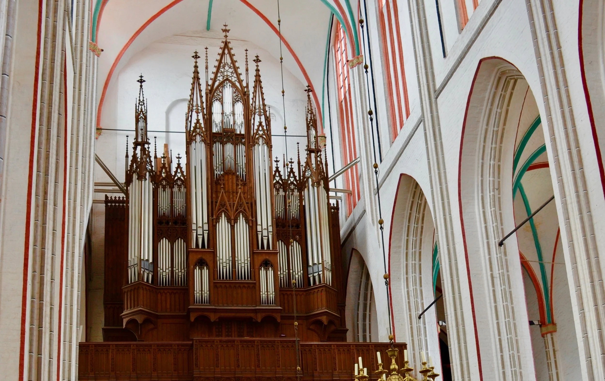 1871 Ladegast Organ, Schwerin Dom. Boston Organ Studio.