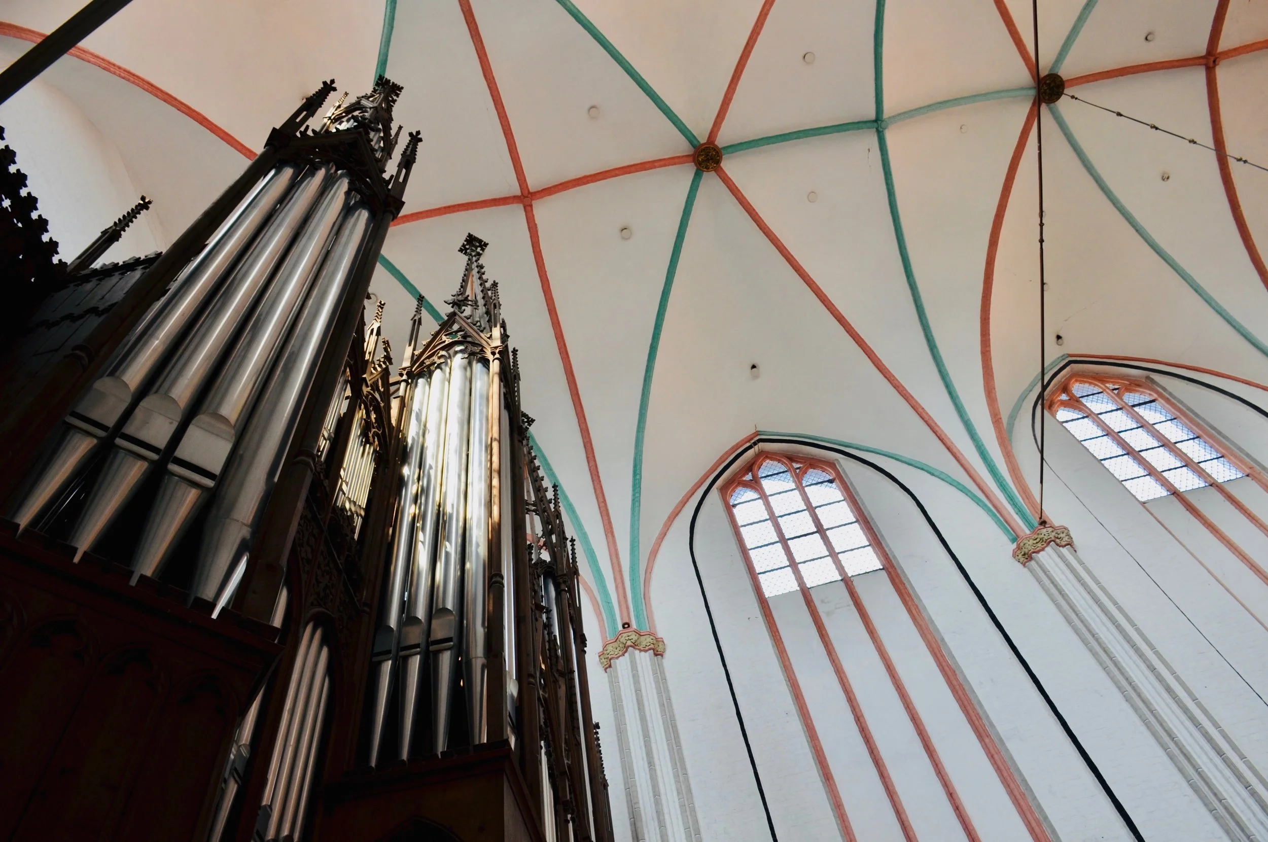 1871 Ladegast Organ, Schwerin Dom. Boston Organ Studio.