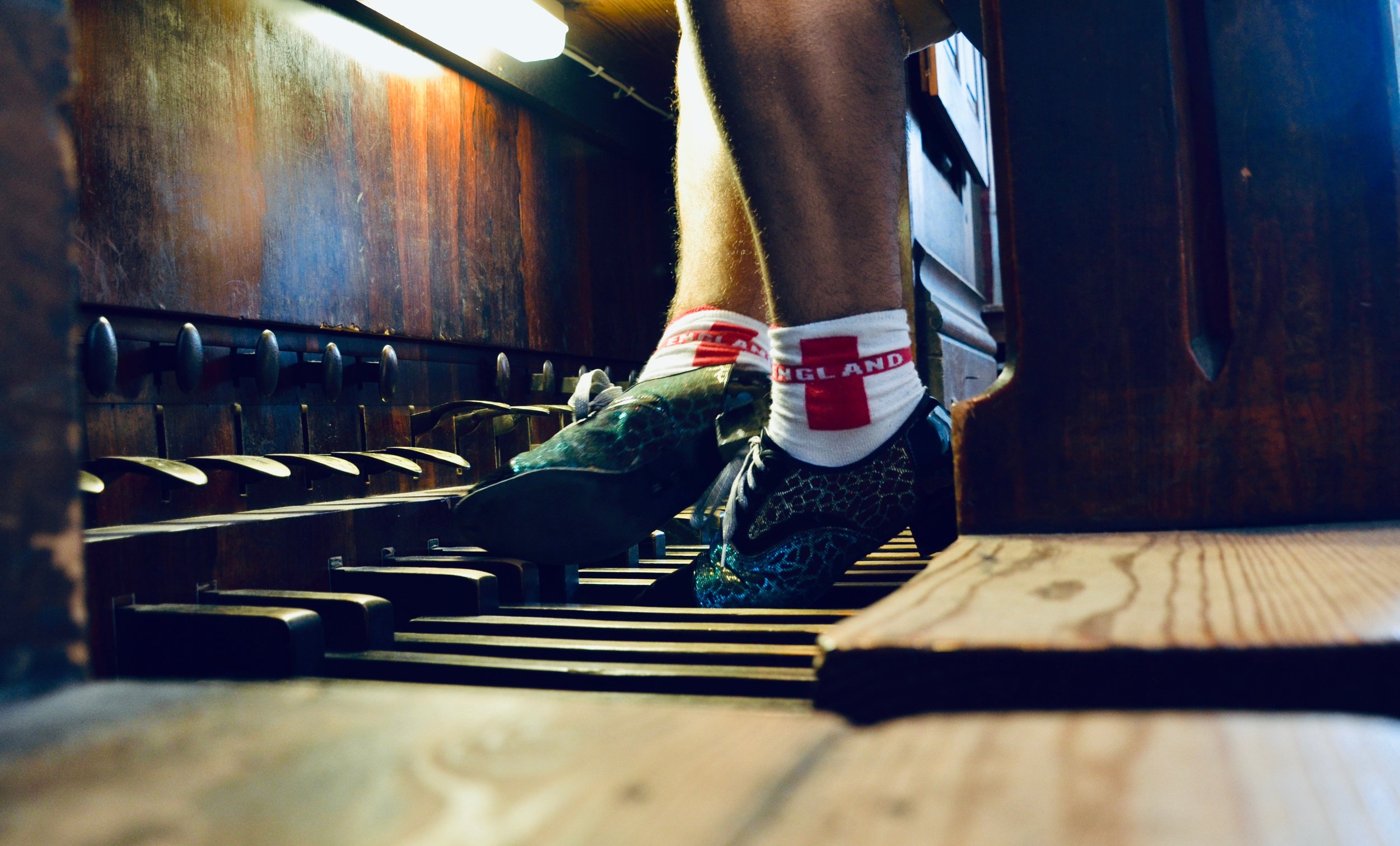 Fancy shoes and socks!