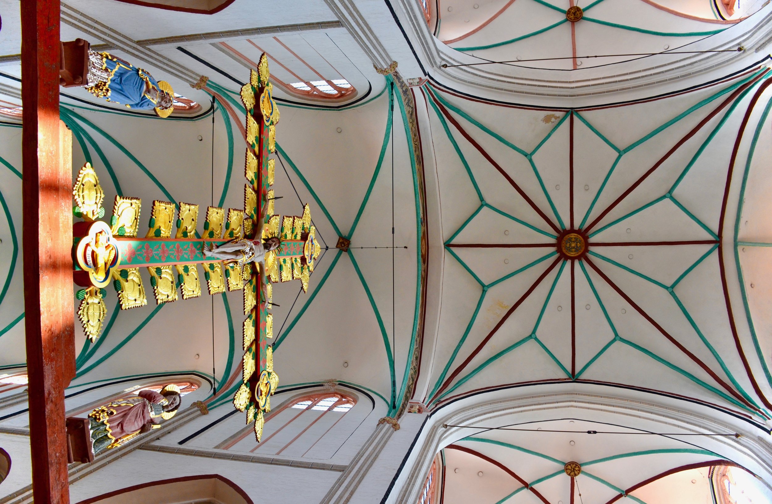 Schwerin Dom, Ceiling detail.