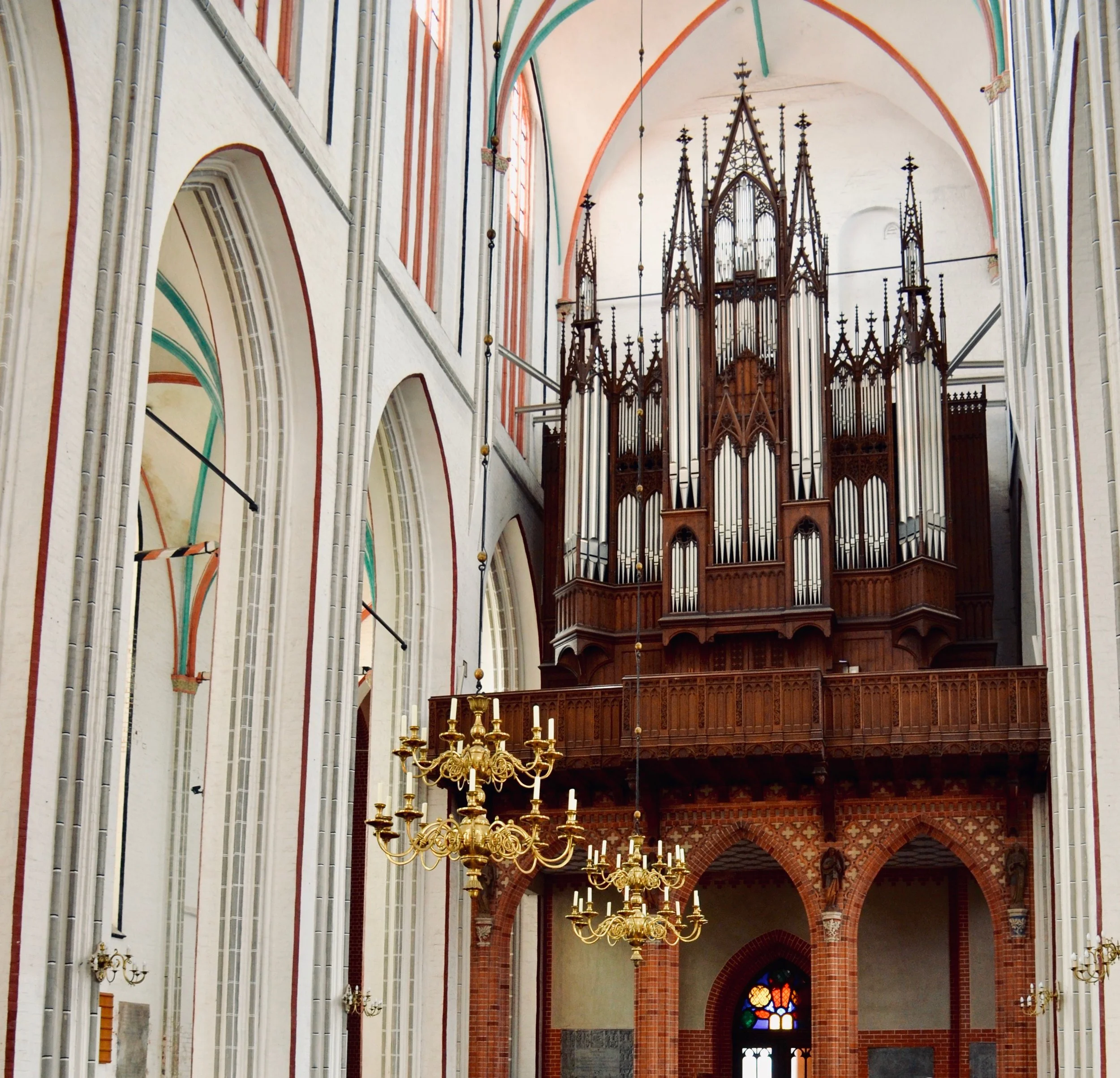 1871 Ladegast Organ, Schwerin Dom. Boston Organ Studio.
