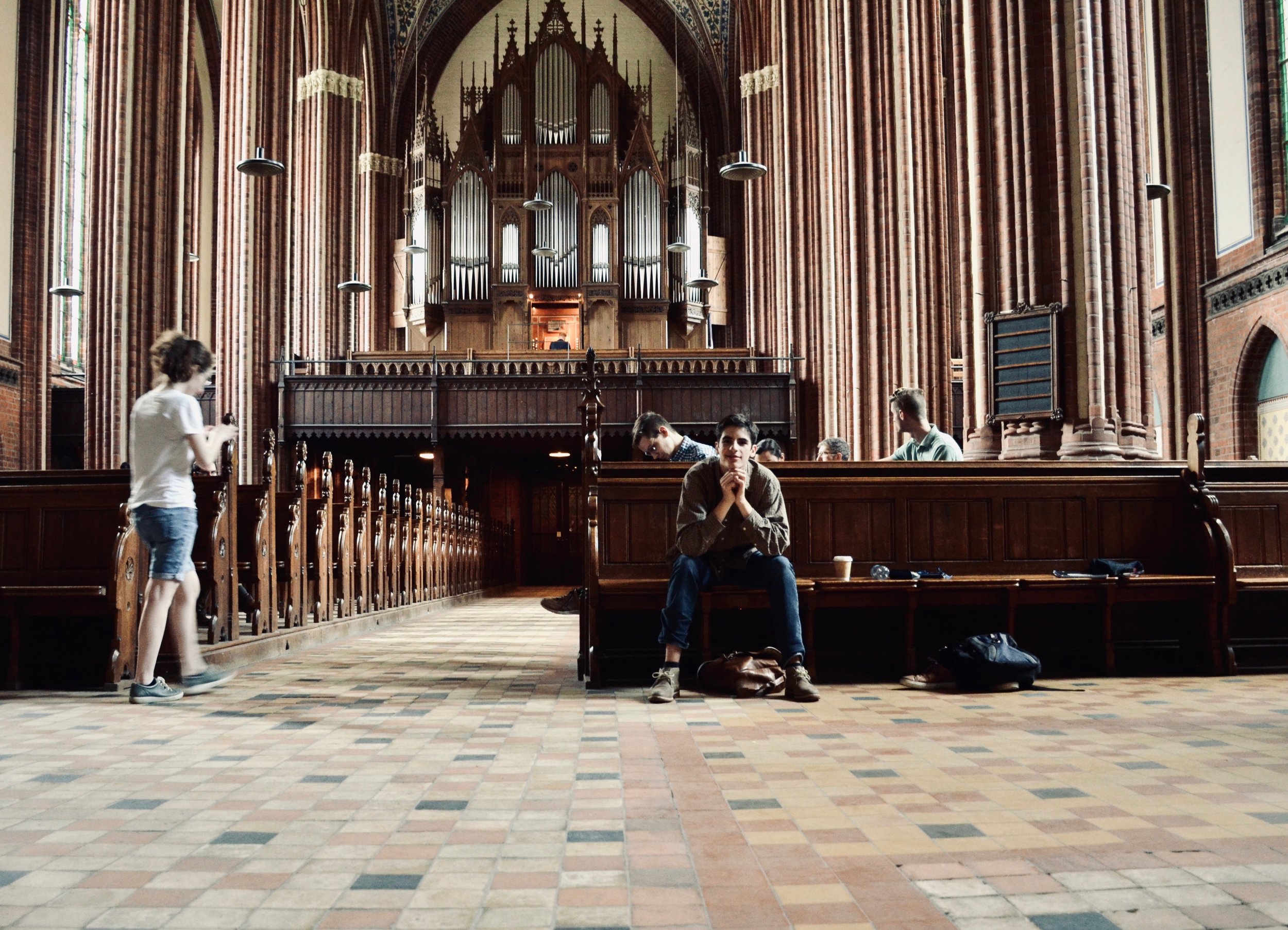 1869 Friese organ, Paulskirche, Schwerin. Boston Organ Studio.