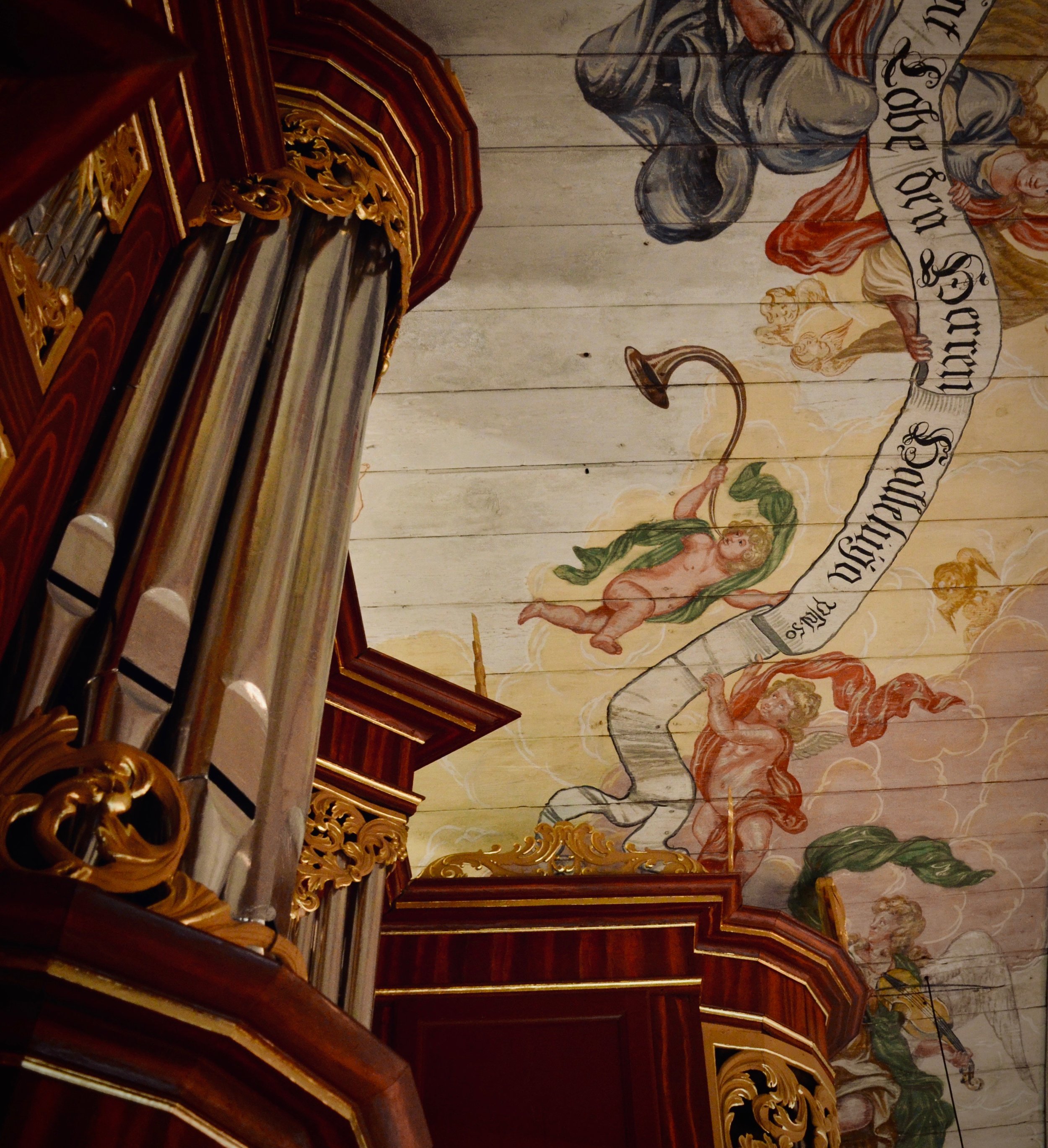 1688 Schnitger Organ, St. Pankratius, Neuenfelde, Germany. Boston Organ Studio.