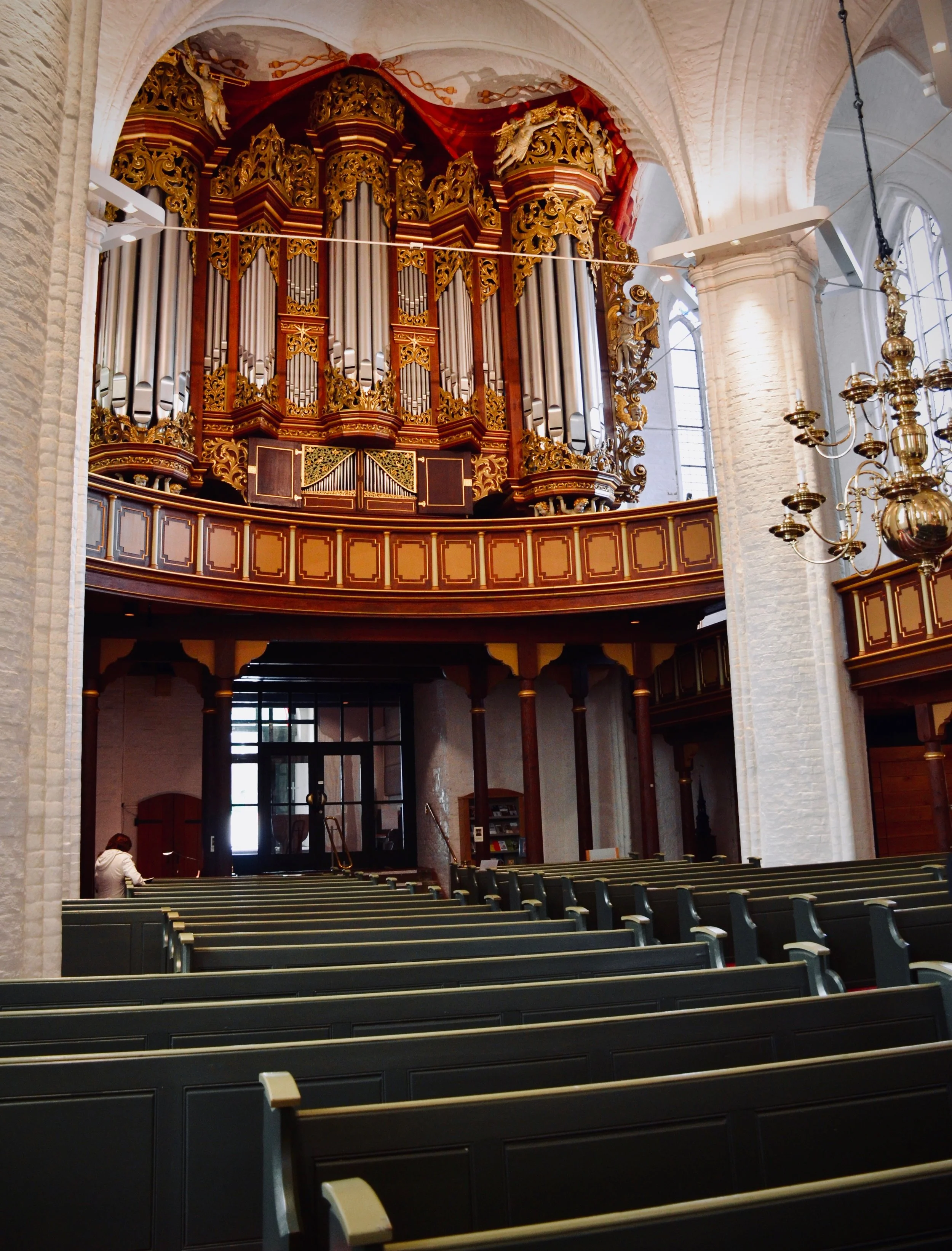1736 Bielfeldt organ, Stade.