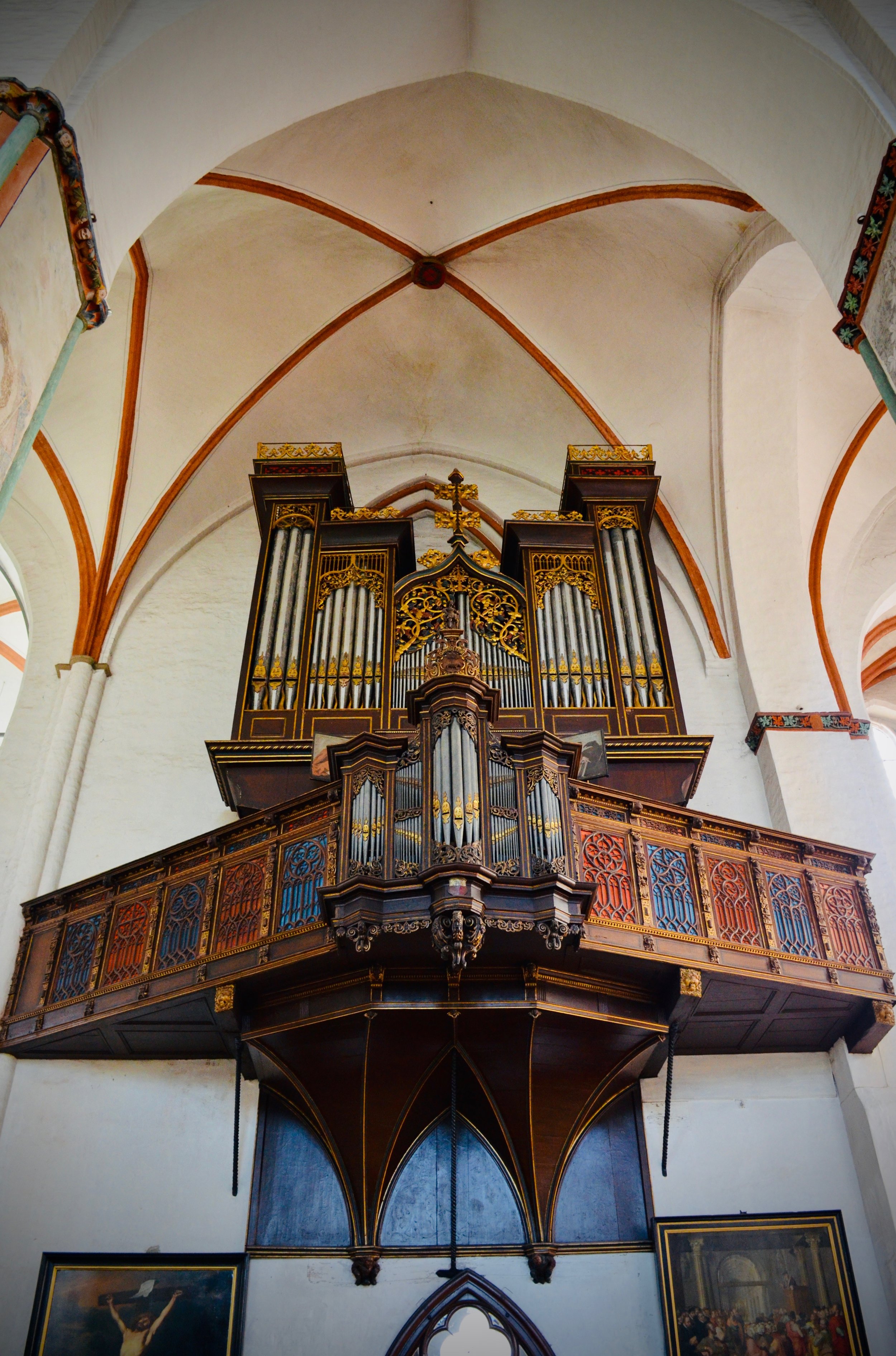 1637 Stellwagen Organ, St. Jakobi, Lübeck.