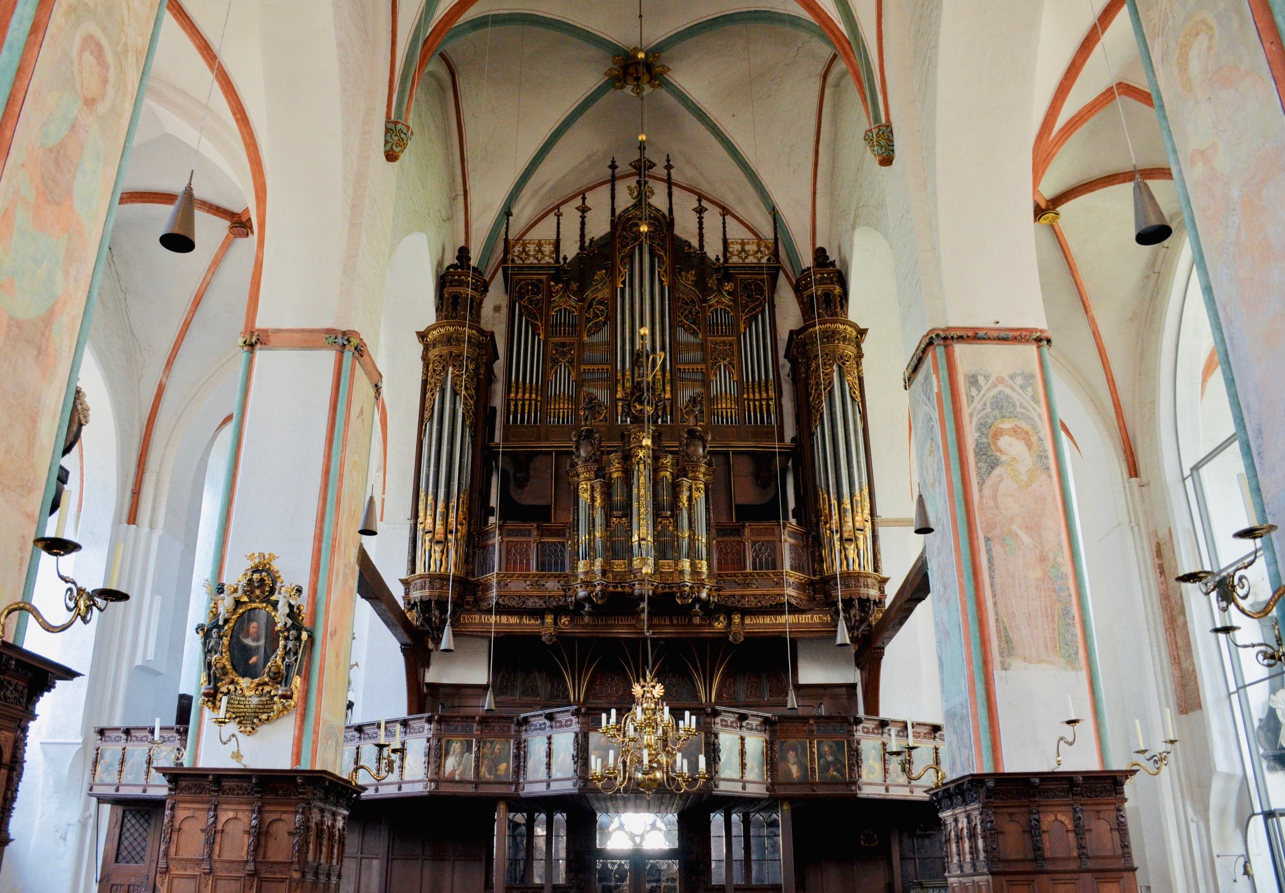 The West “Große” Organ, St. Jakobi, Lübeck.