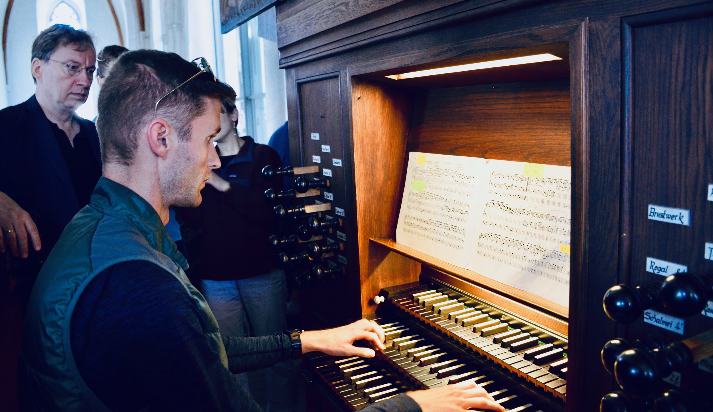 Evan Curries plays the 1637 Stellwagen Organ, St. Jakobi, Lübeck.