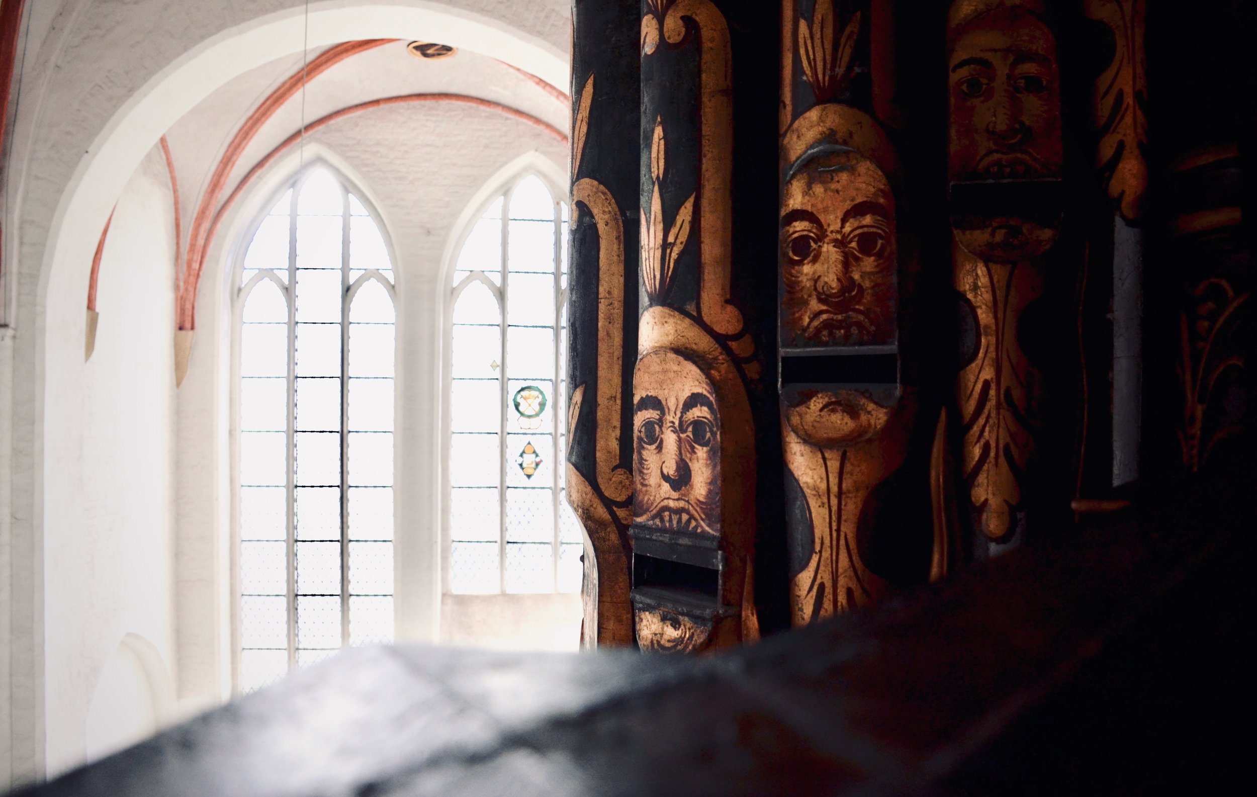 Pipework detail, The West “Große” Organ, St. Jakobi, Lübeck.