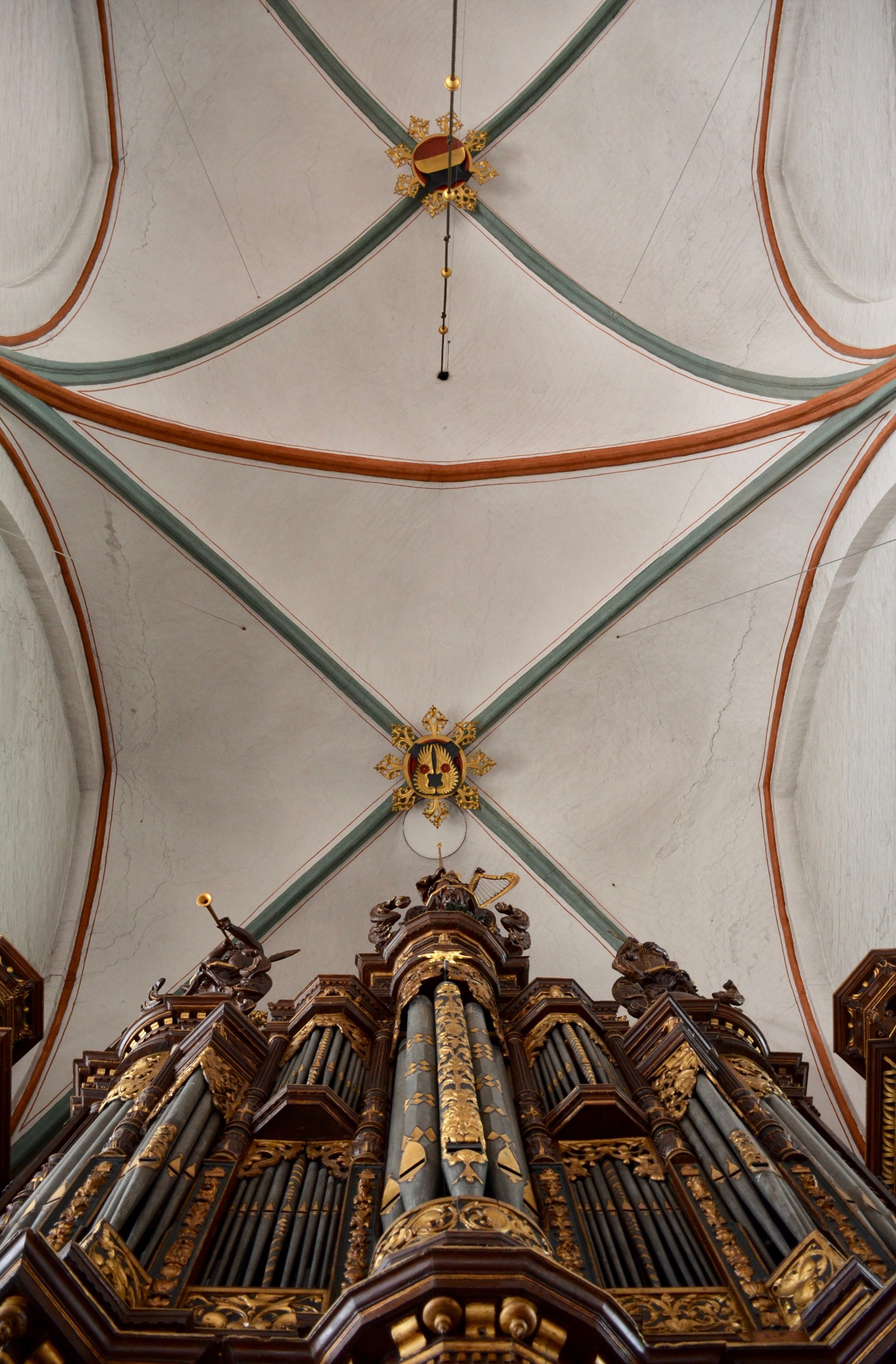 The West “Große” Organ, St. Jakobi, Lübeck.