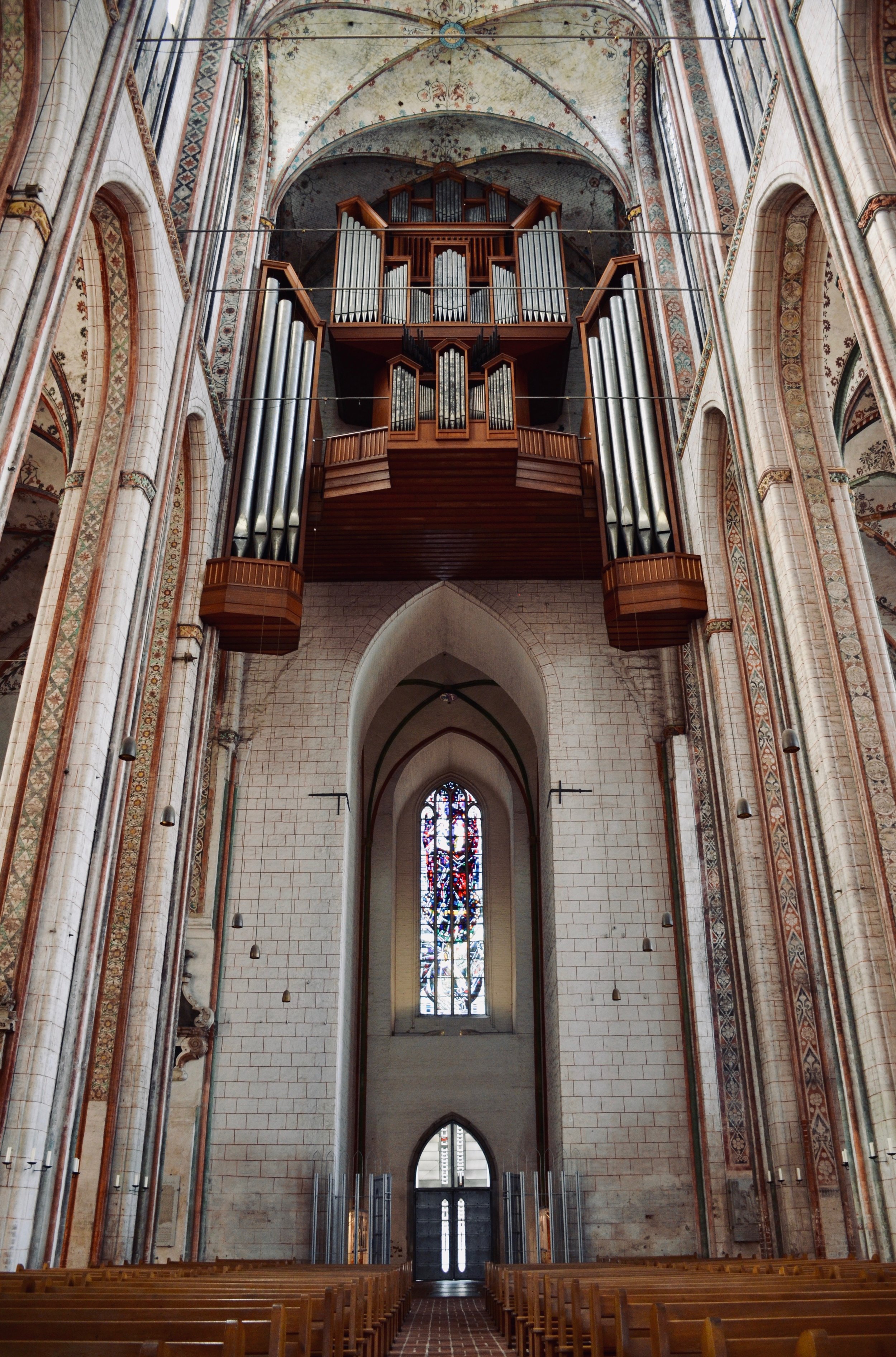 1968 Kemper & Son organ, Marienkirche, Lübeck.