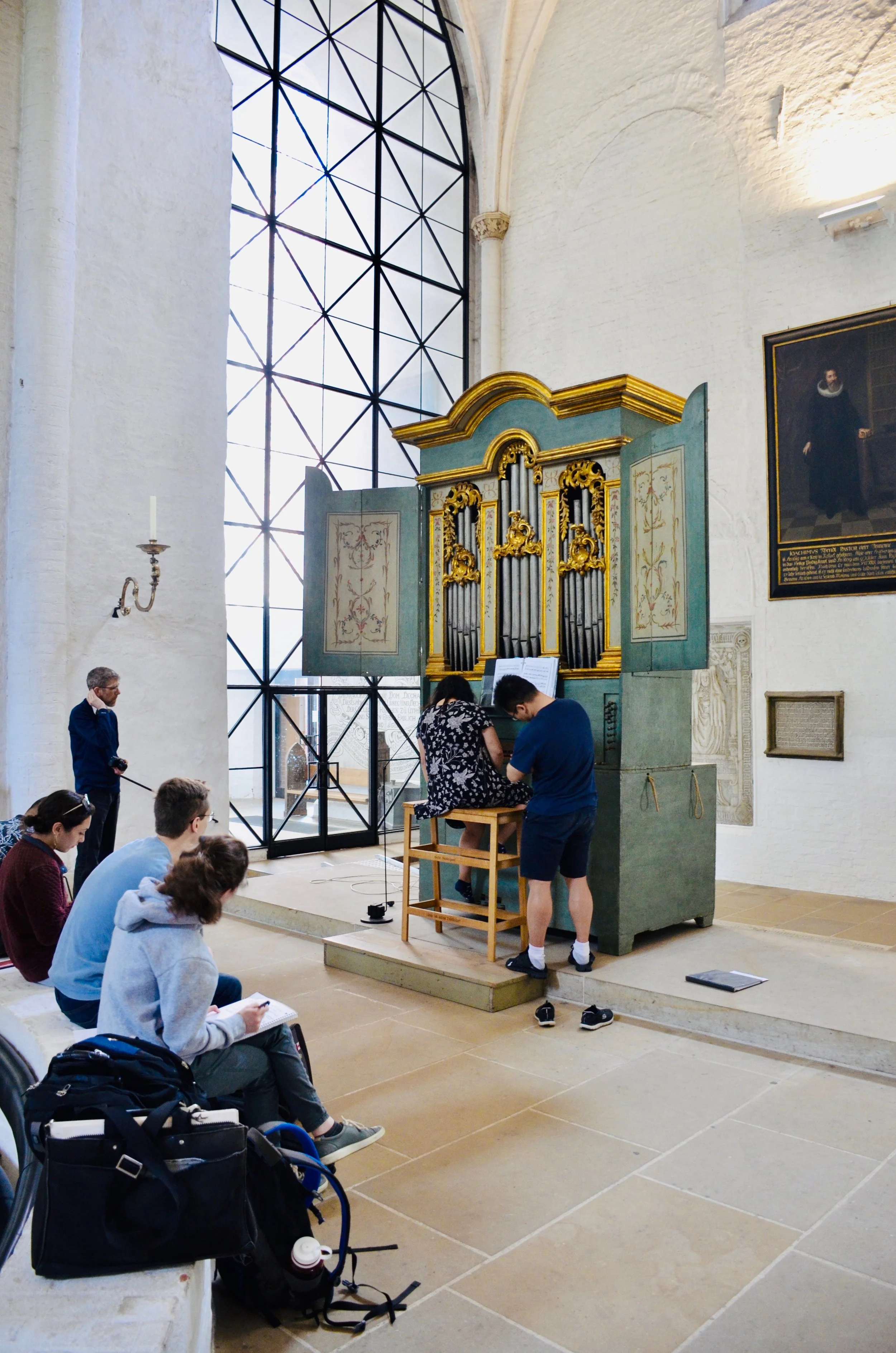 The 1777 Italian Baroque Organ, Lübeck Cathedral.