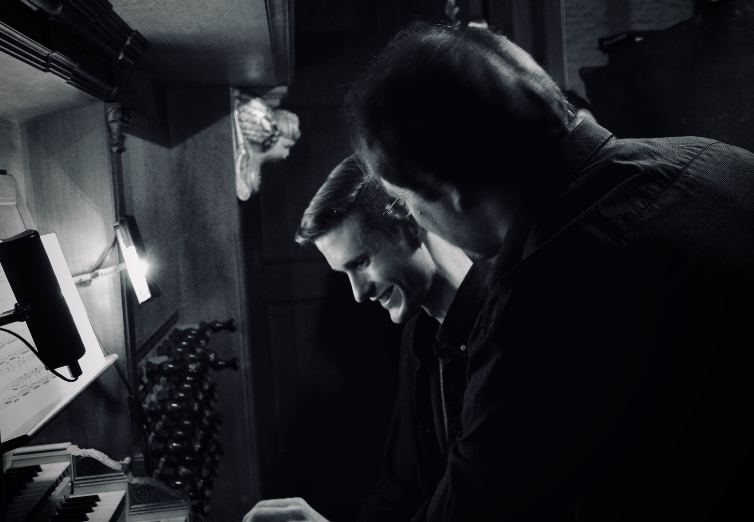 Evan Currie plays for Prof. Matthias Neumann. 1693 Schnitger organ, St. Jacobi, Hamburg.