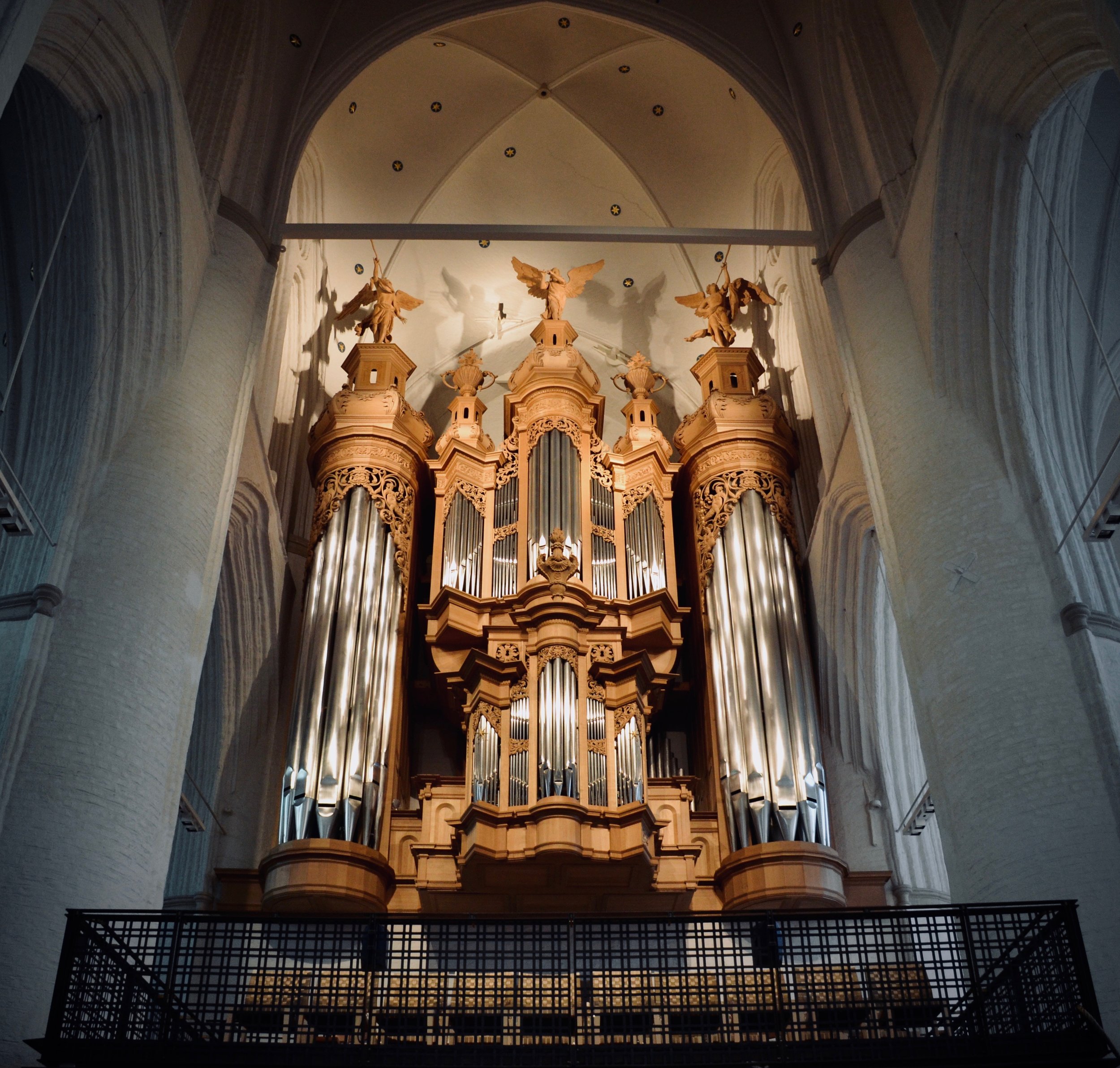 The 2013 Flentrop organ in St. Katharinen, Hamburg.