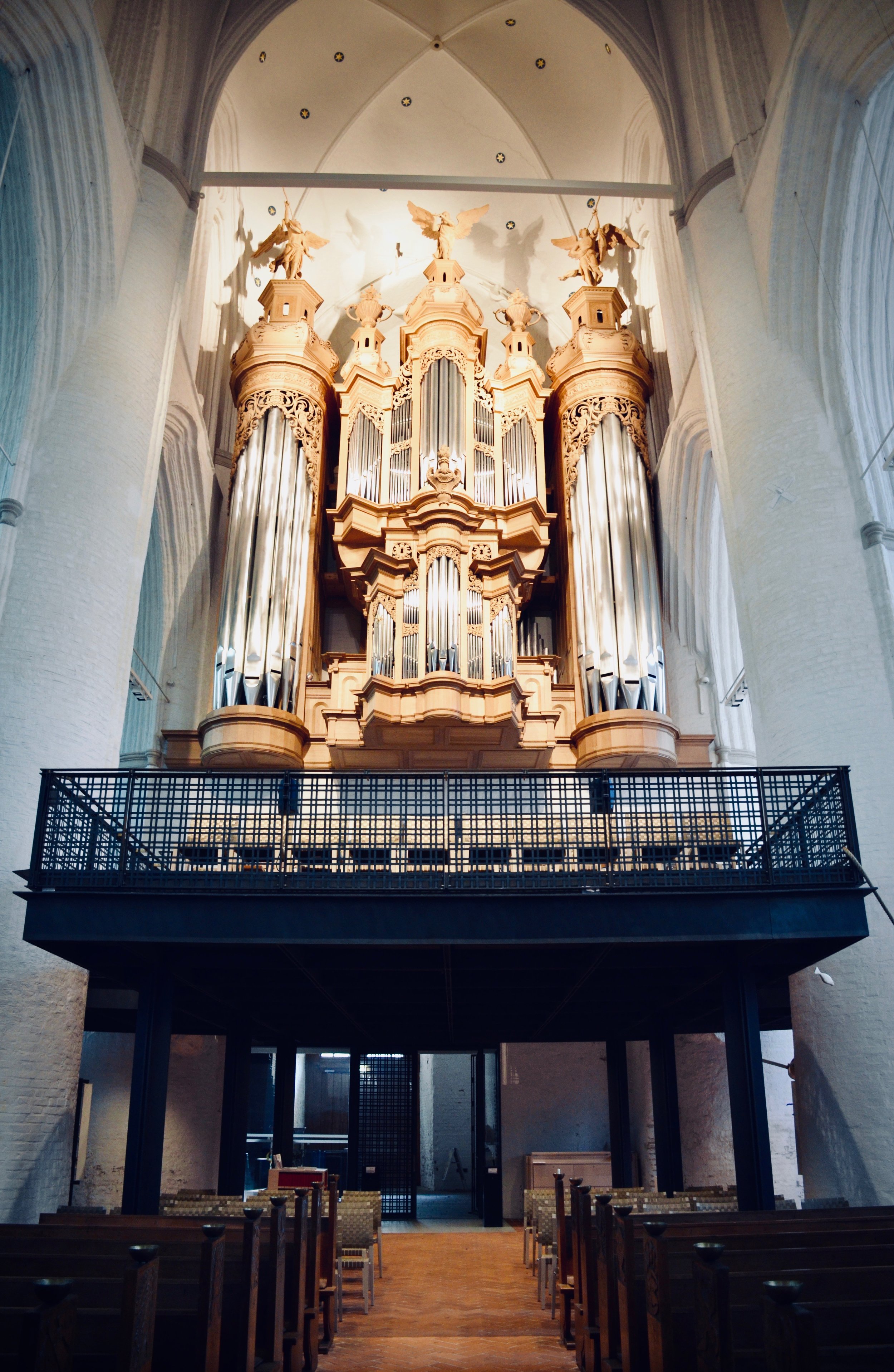 The 2013 Flentrop organ in St. Katharinen, Hamburg.