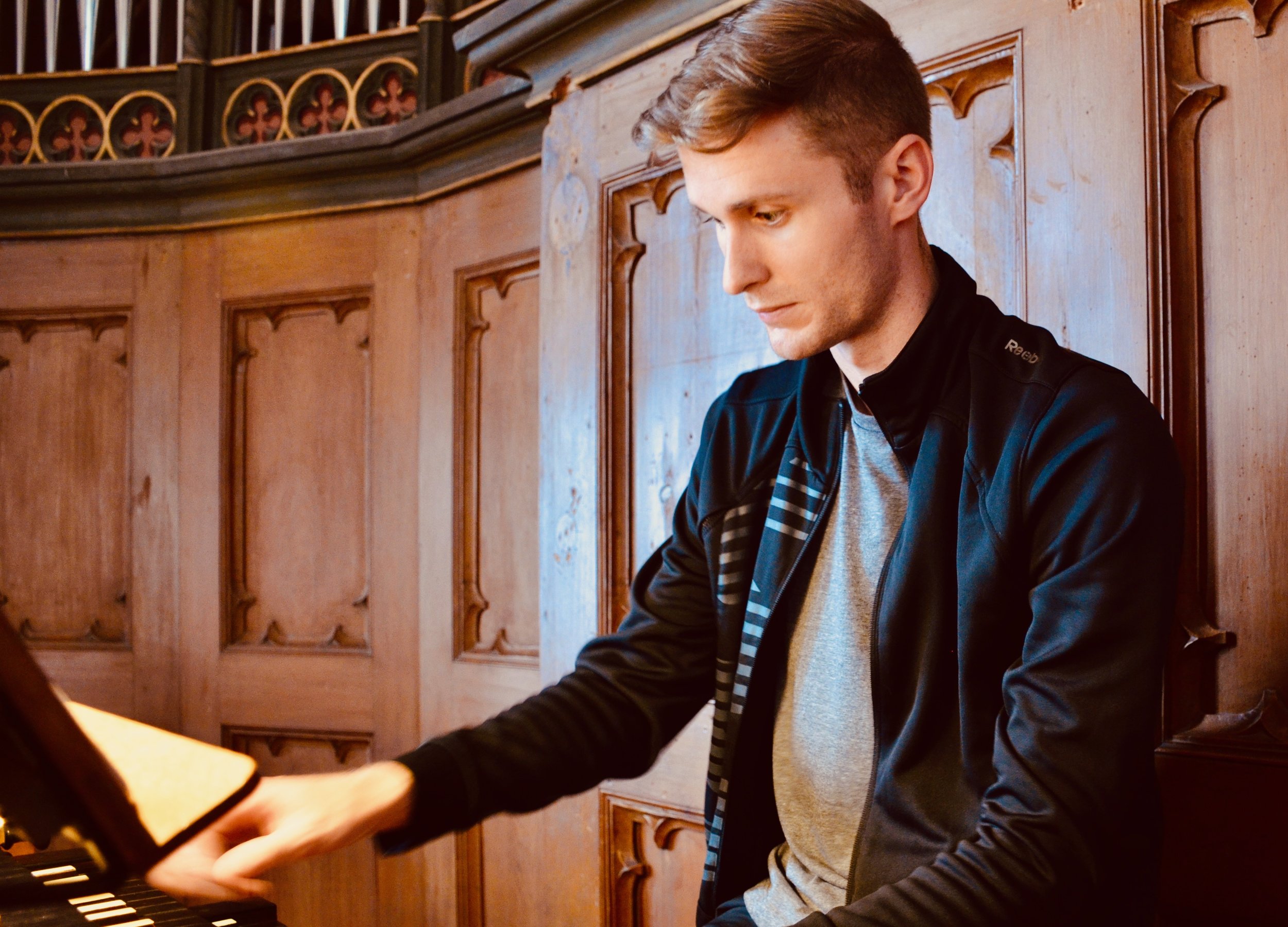 Evan Currie plays the 1867 Lütkemüller Organ, St. Petri-Kirche, Seehausen.