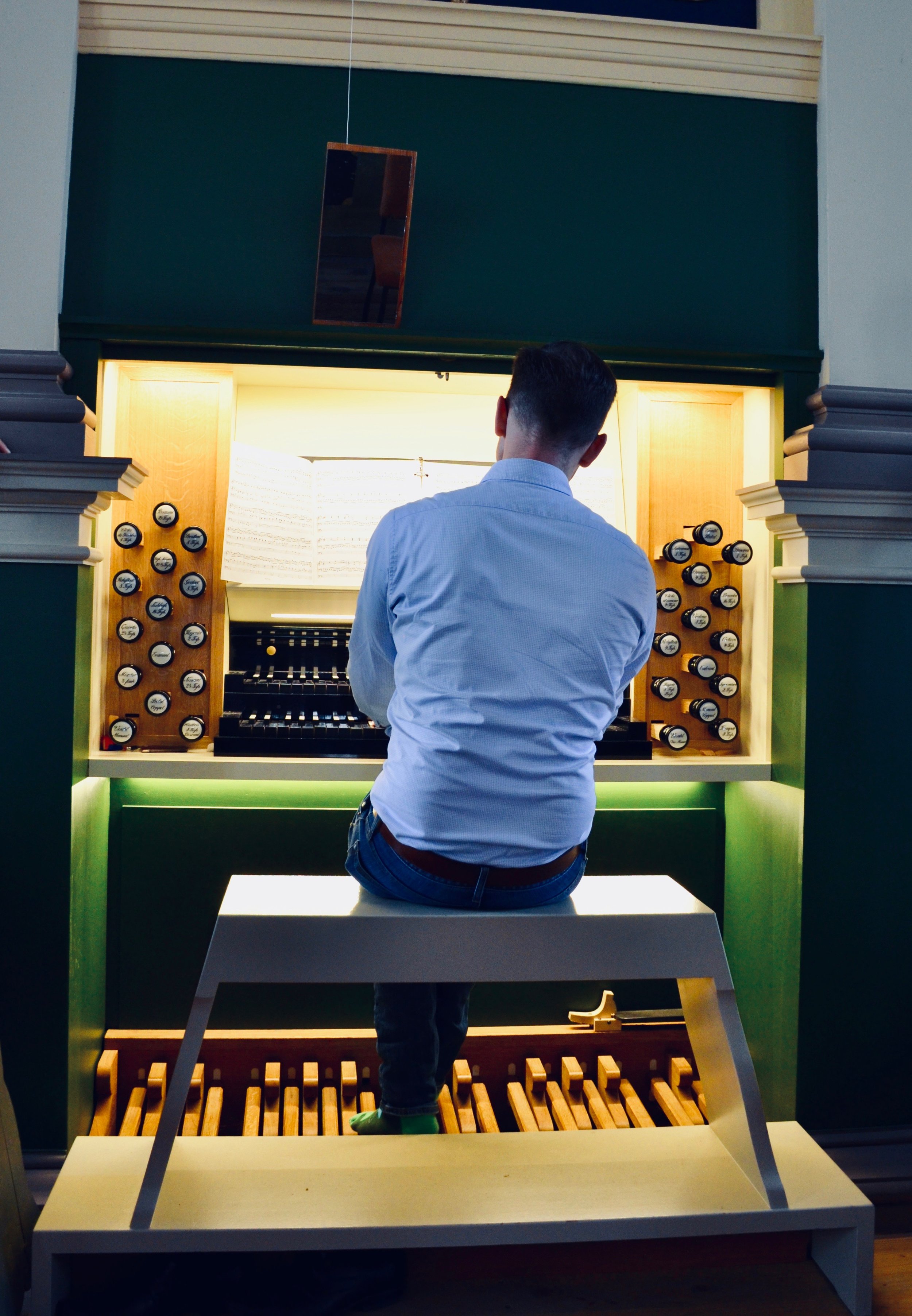 Christian Lane plays the 1825 Buchholz Organ in St. Nicolai-kirche, Osterburg.